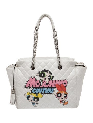 Moschino Leather Tote