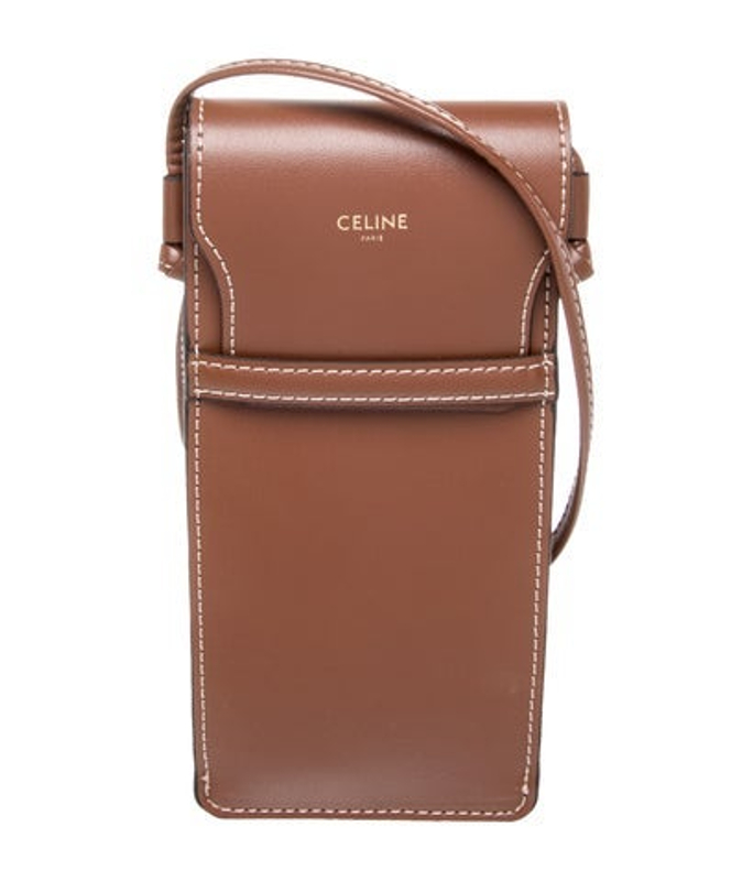 Celine Leather Crossbody Bag W Tags