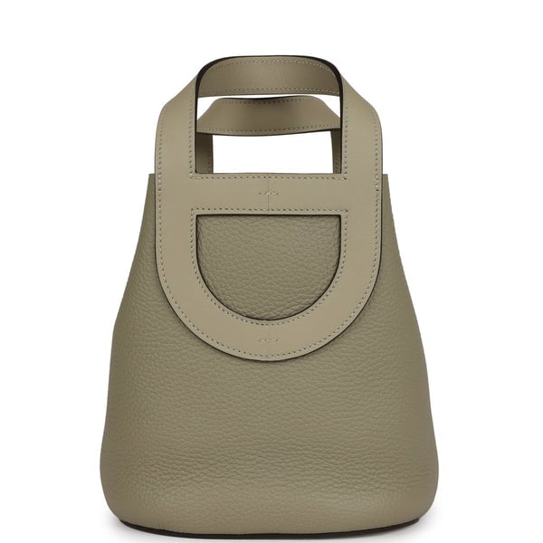 Hermes Hermes In-The-Loop 18 Sauge Clemence and Swift Gold Hardware