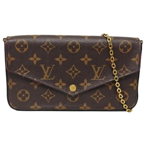 Félicie leather crossbody bag
