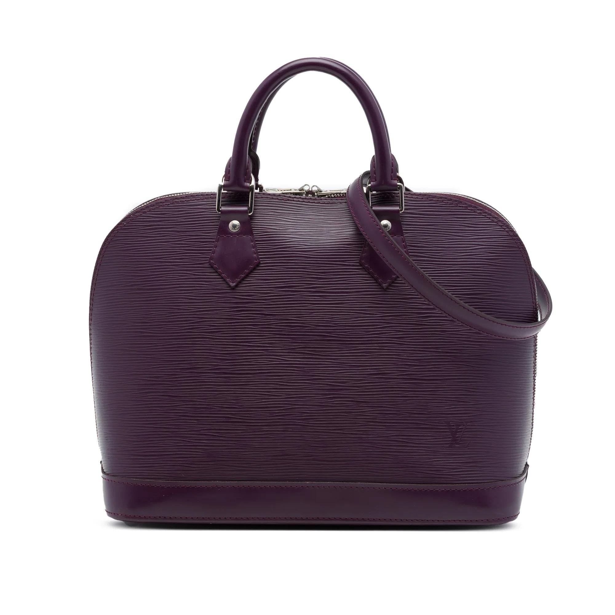 Alma leather handbag