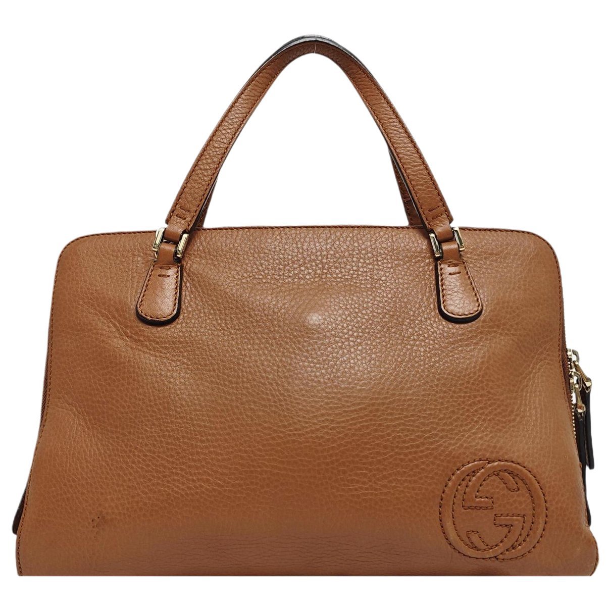 Leather handbag
