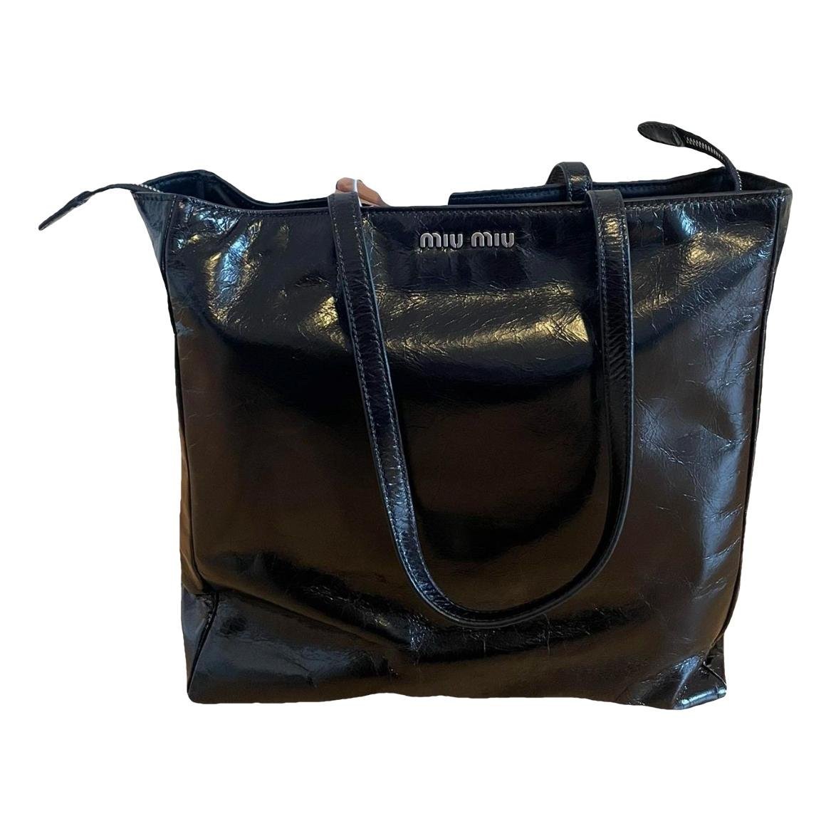 Miu Miu Leather tote