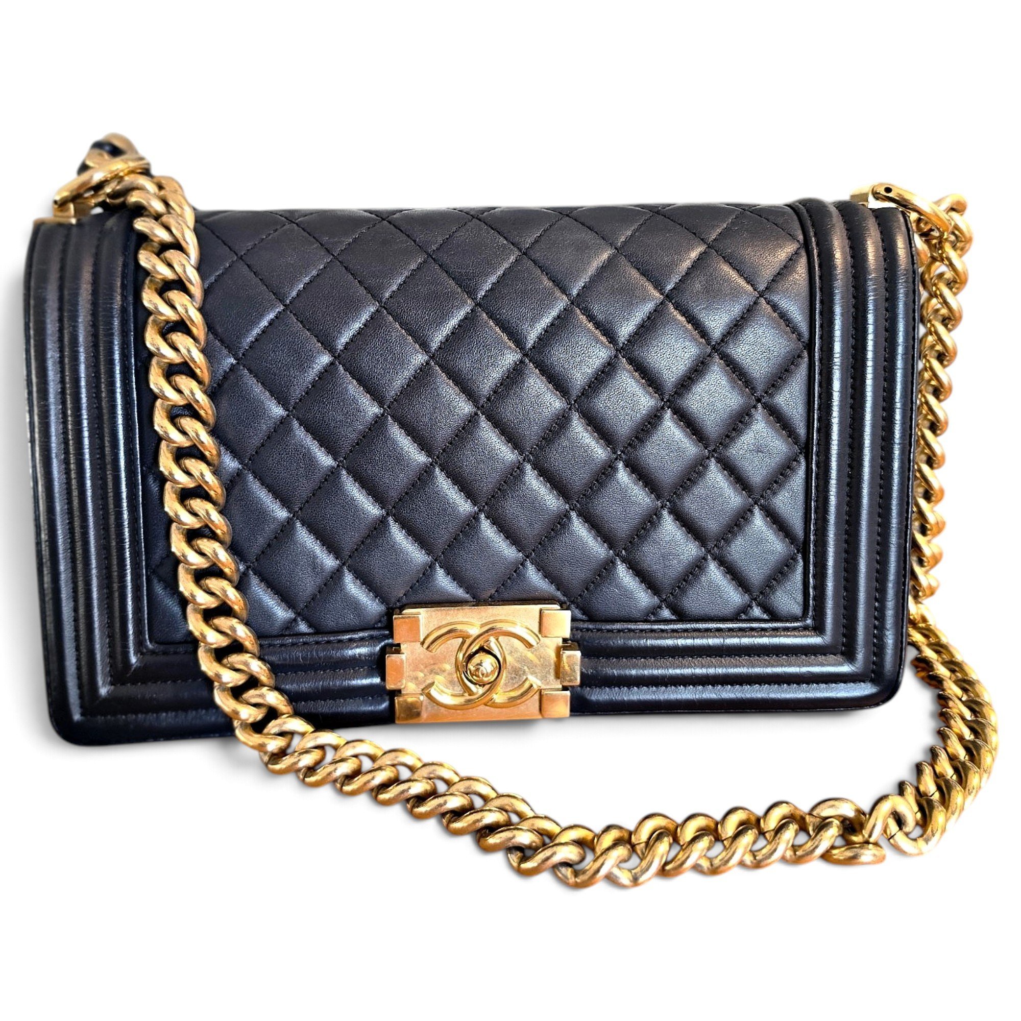 Boy leather handbag