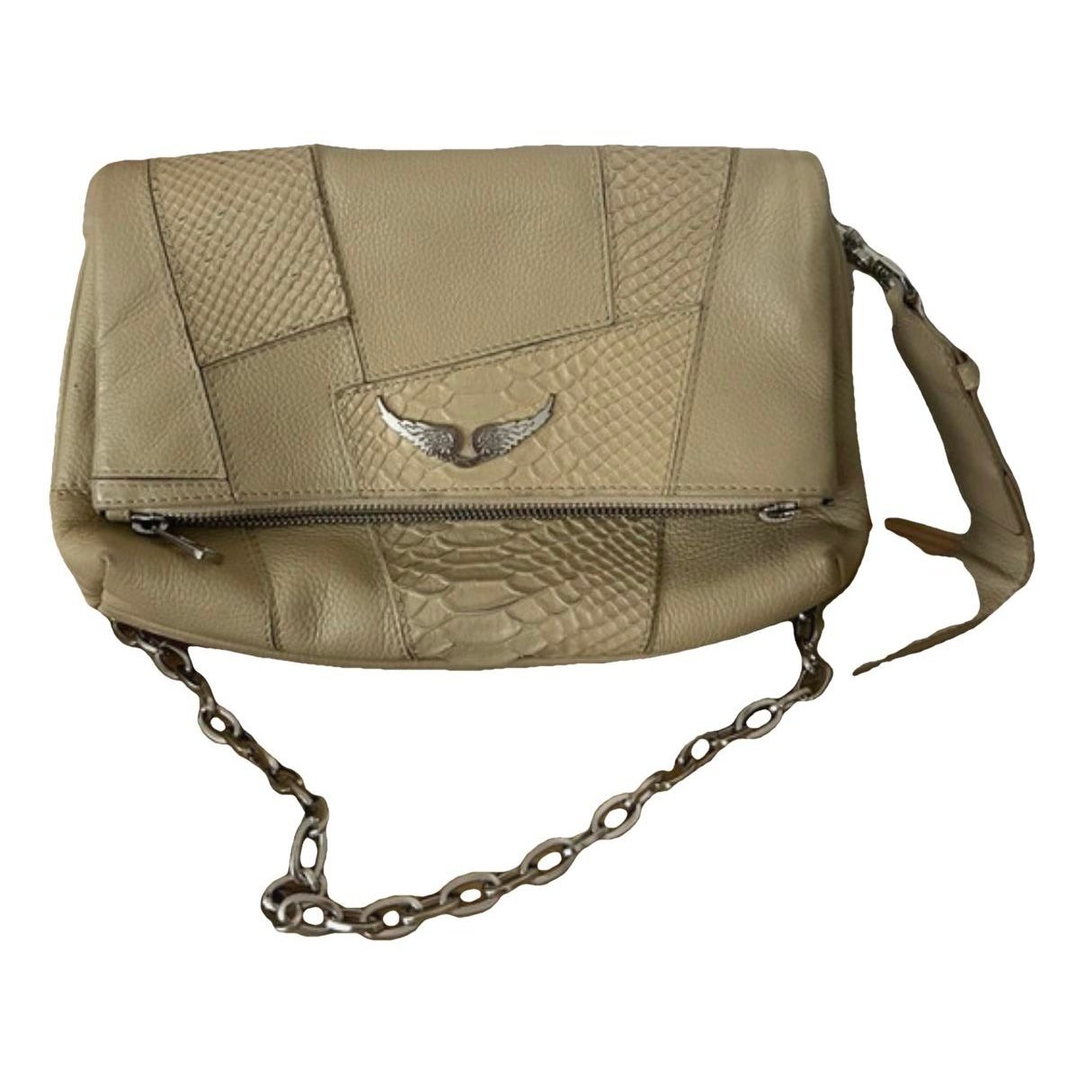 Rock leather crossbody bag