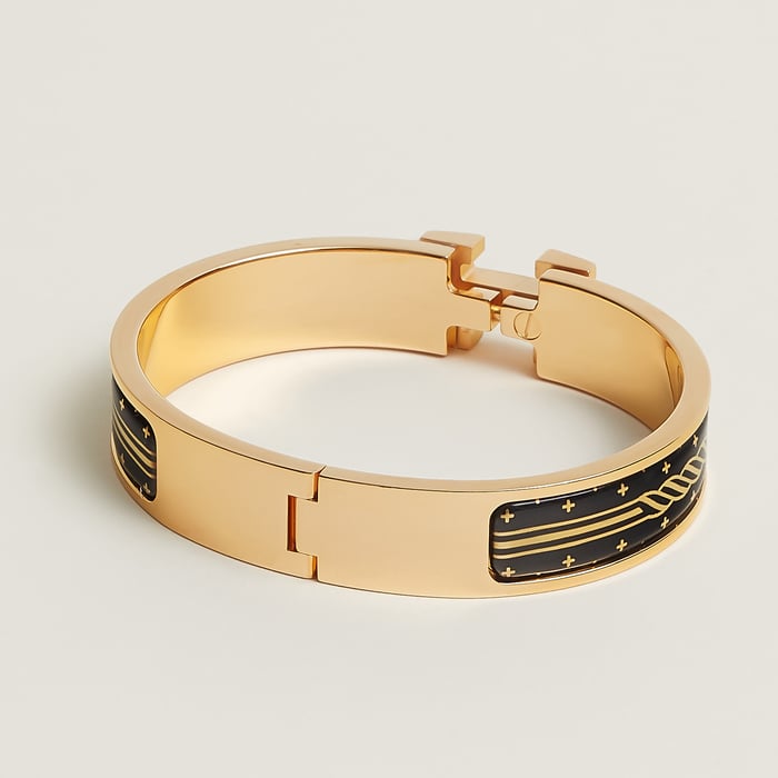 Clic H Quadrige Au Fil Bracelet