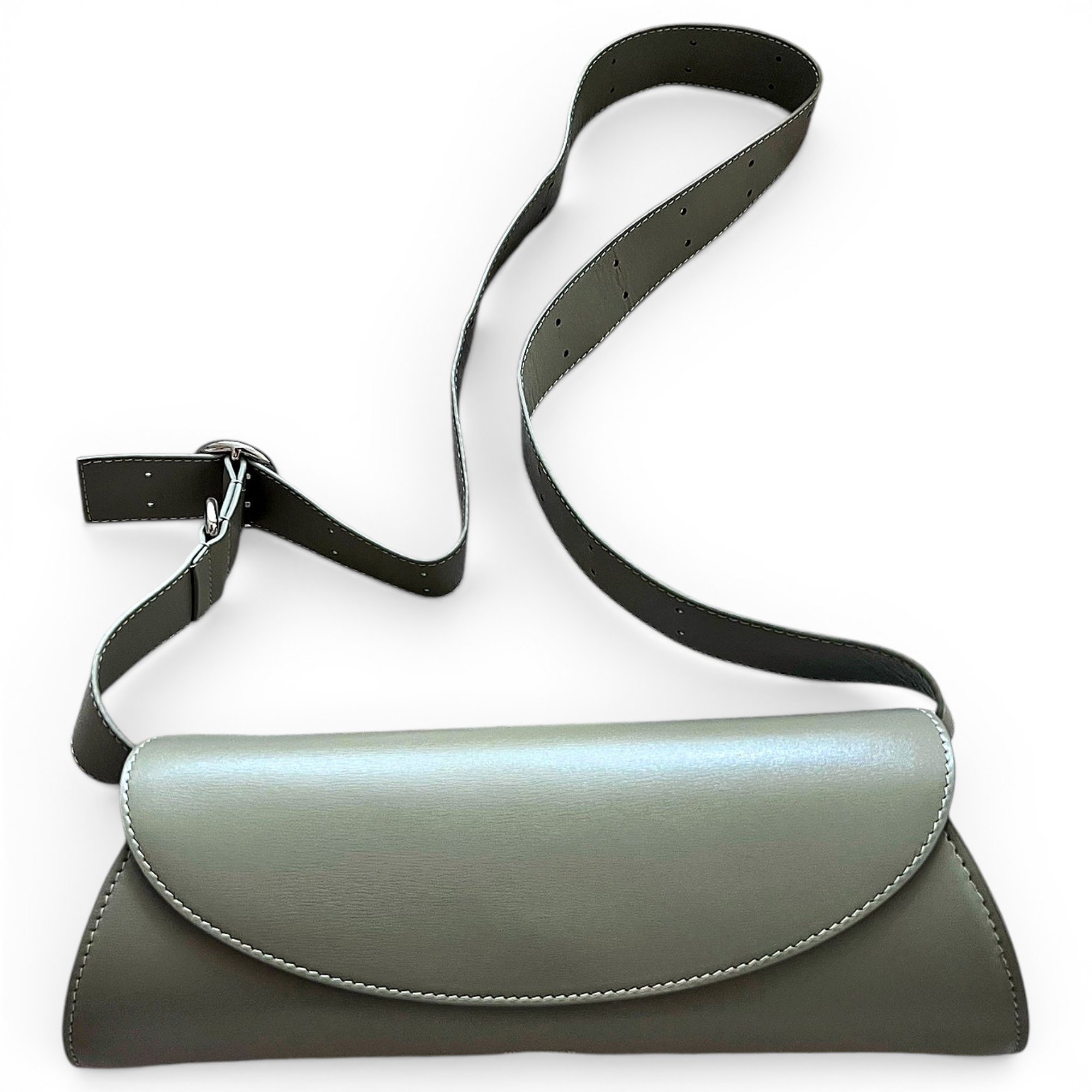 Leather crossbody bag