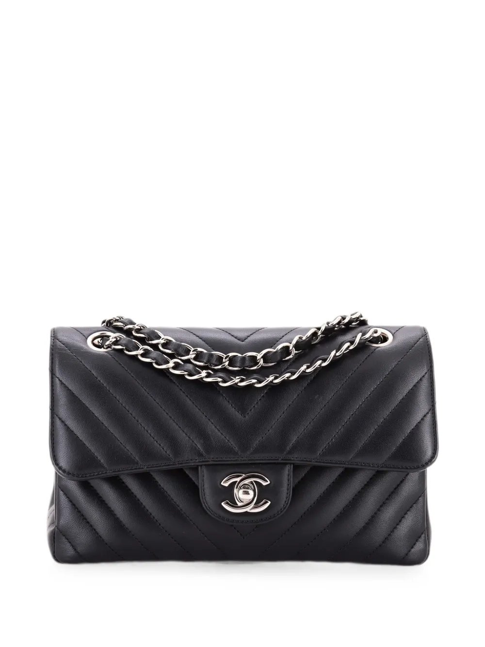 Classic Double Flap Bag Chevron Lambskin Medium shoulder bag
