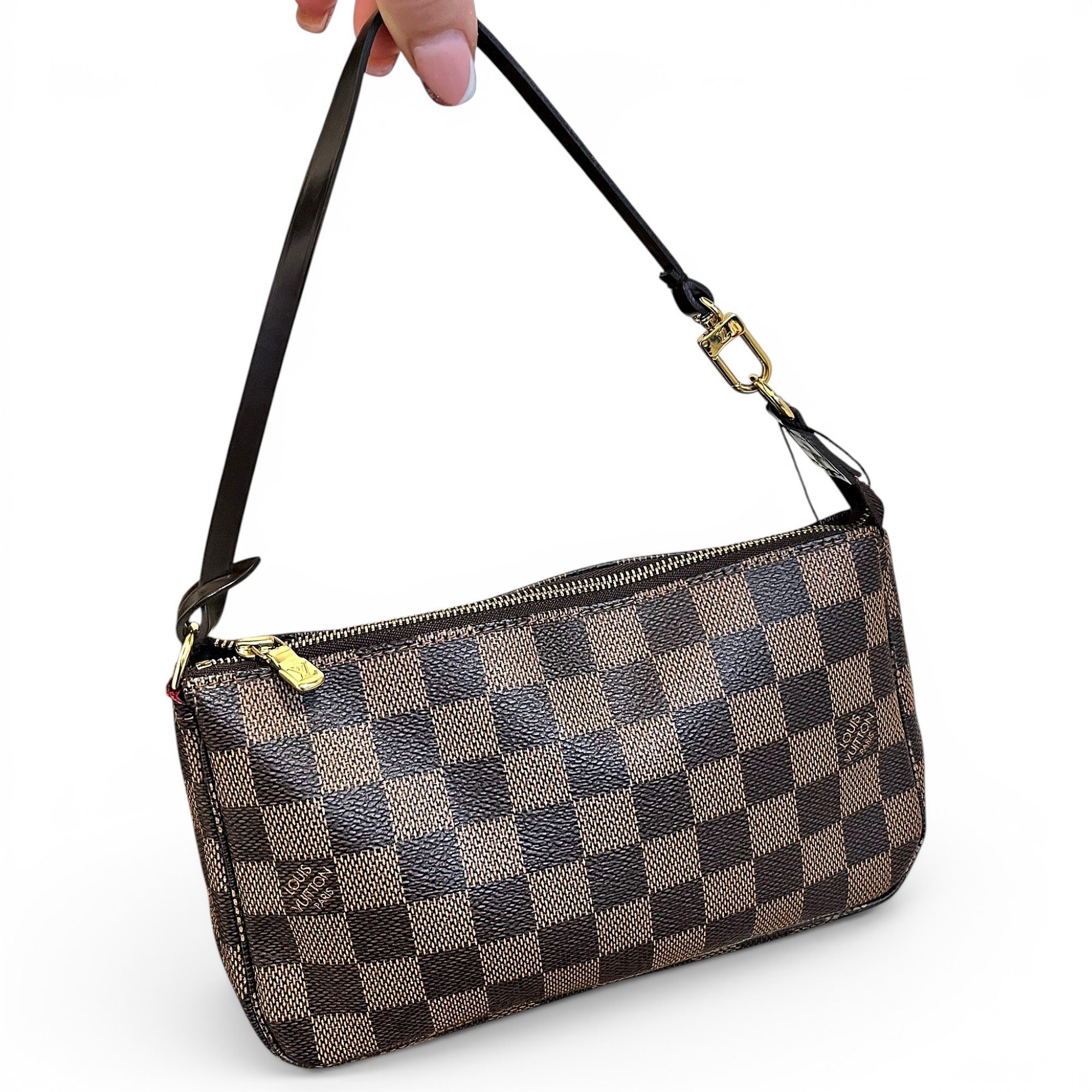 Pochette Accessoire leather handbag