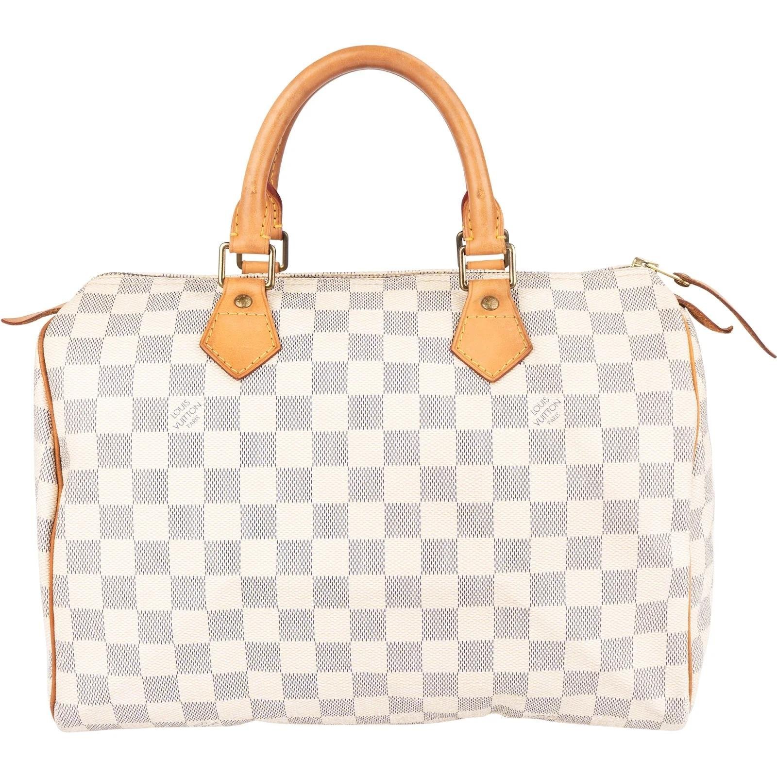 Speedy leather handbag