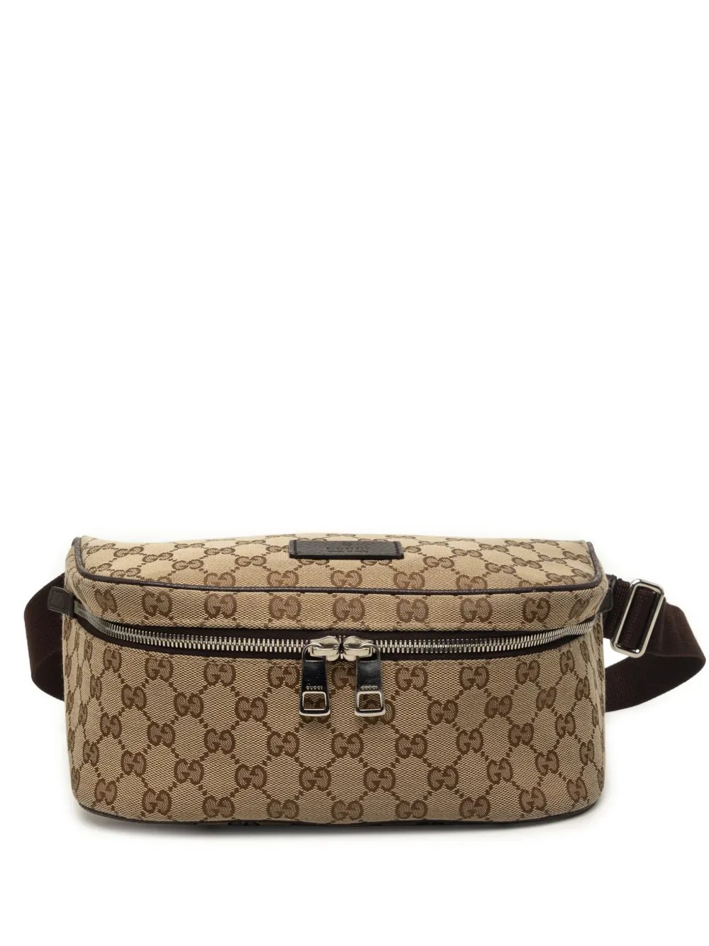2000-2015 GG Canvas Waist Pouch belt bag