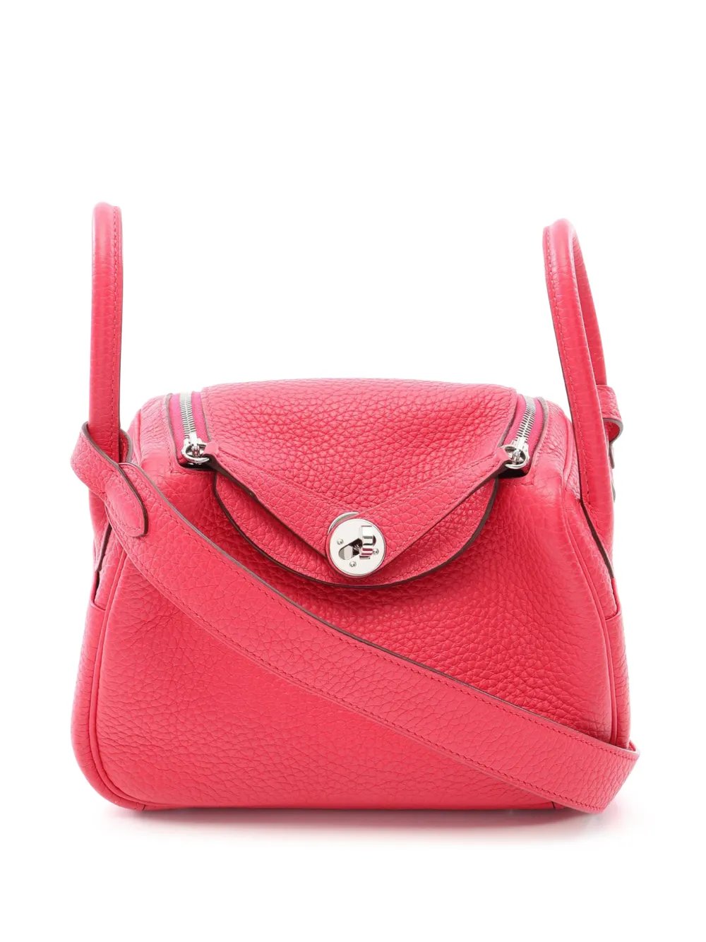 Hermes 2020 Clemence Mini Lindy crossbody bag