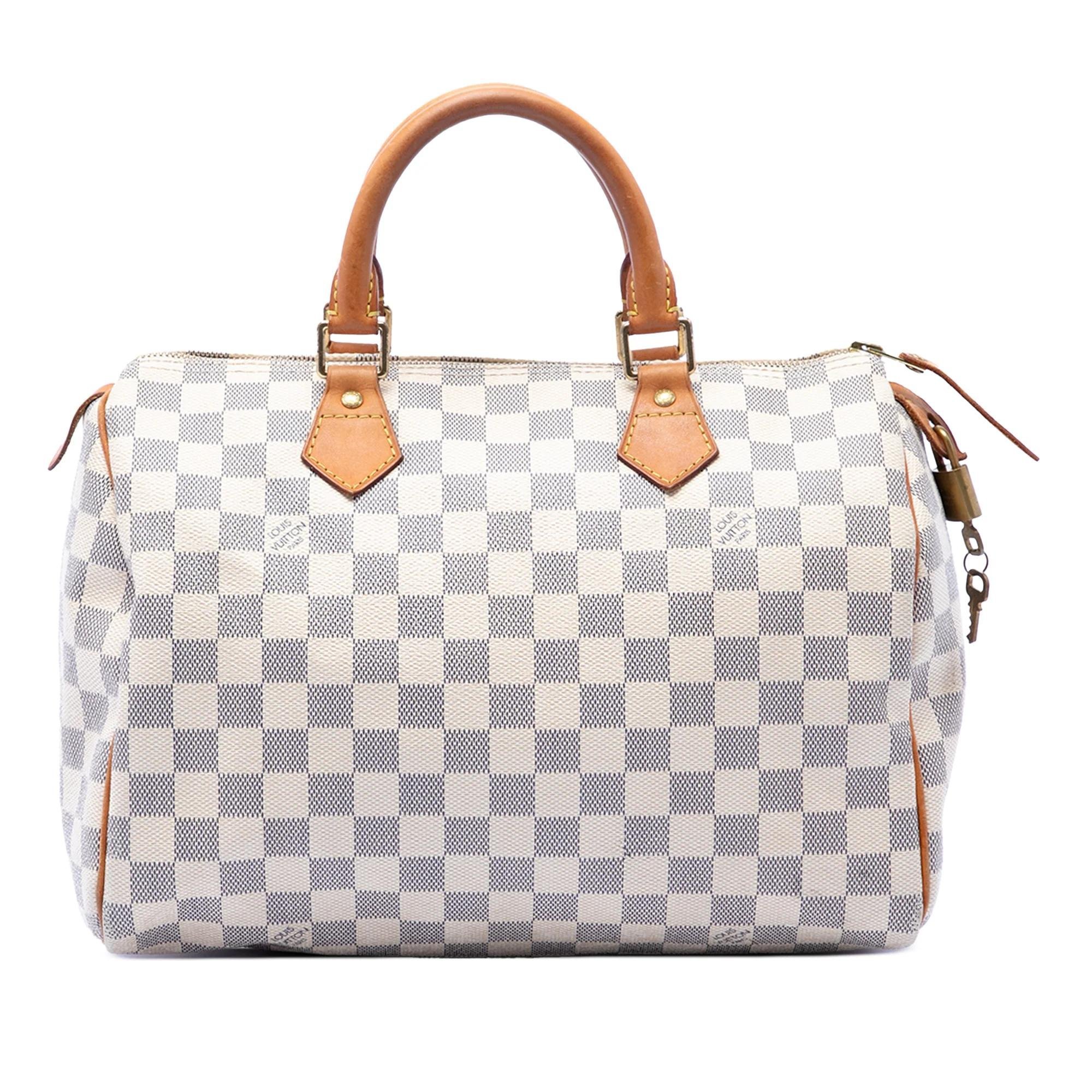Speedy leather bag