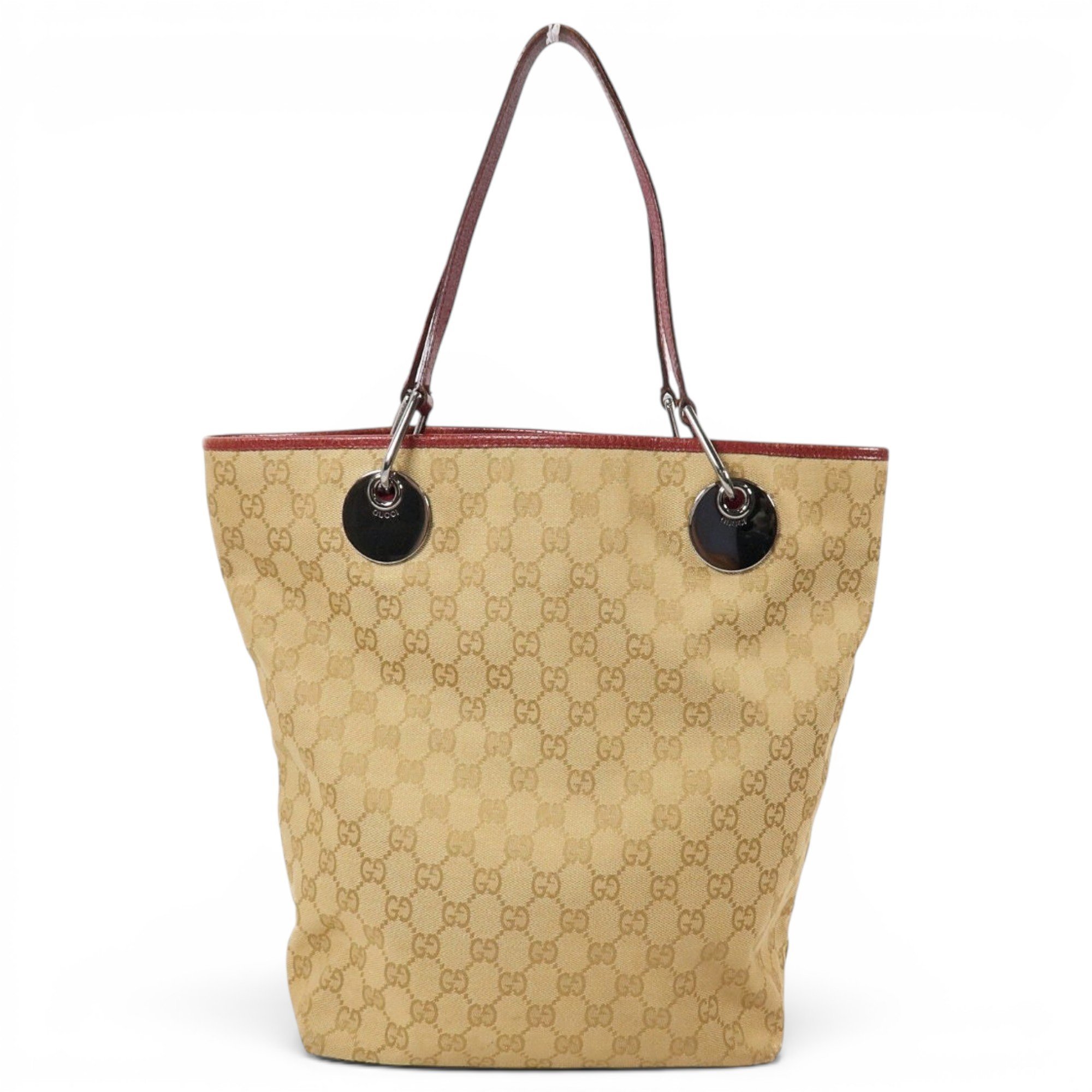 Leather tote