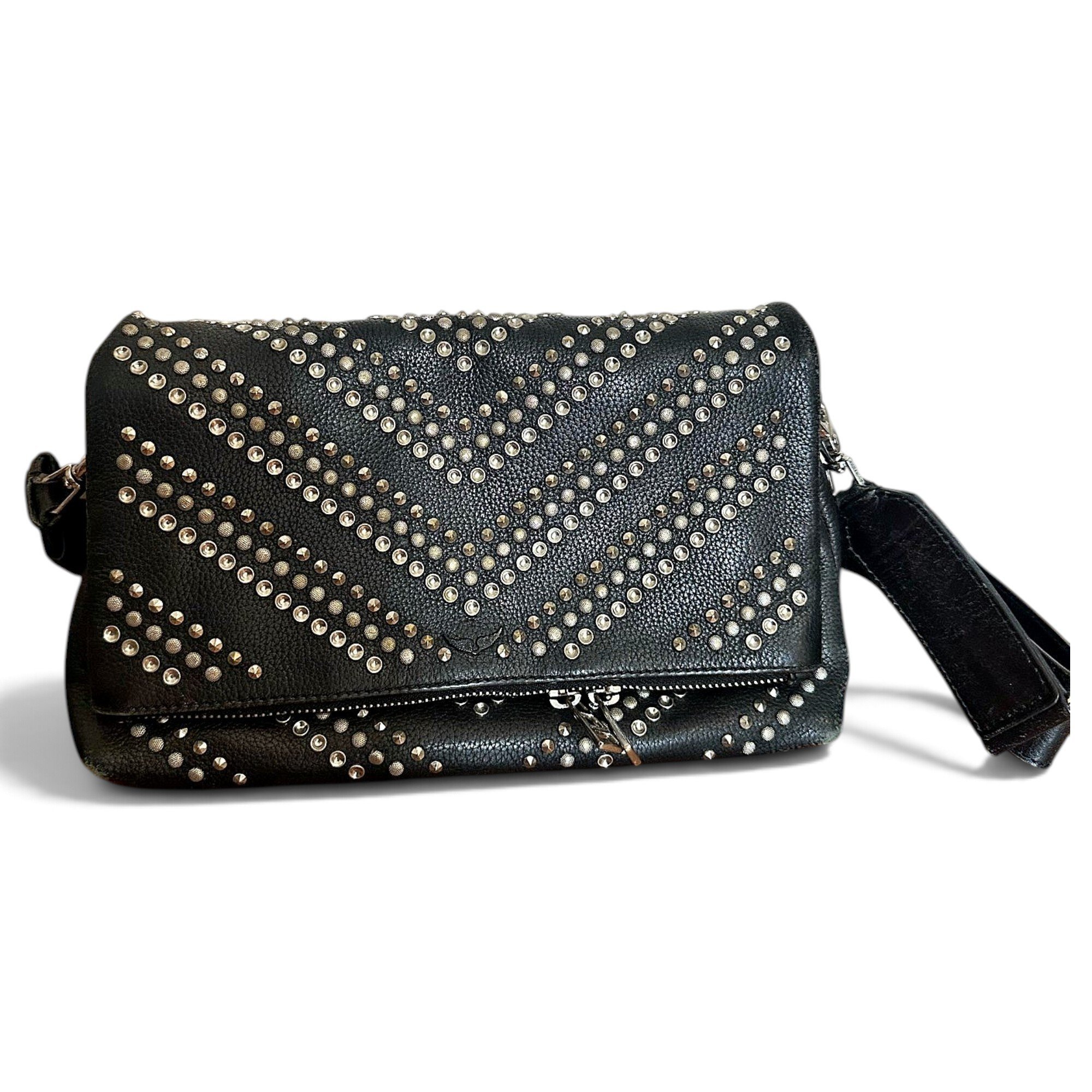 Leather crossbody bag