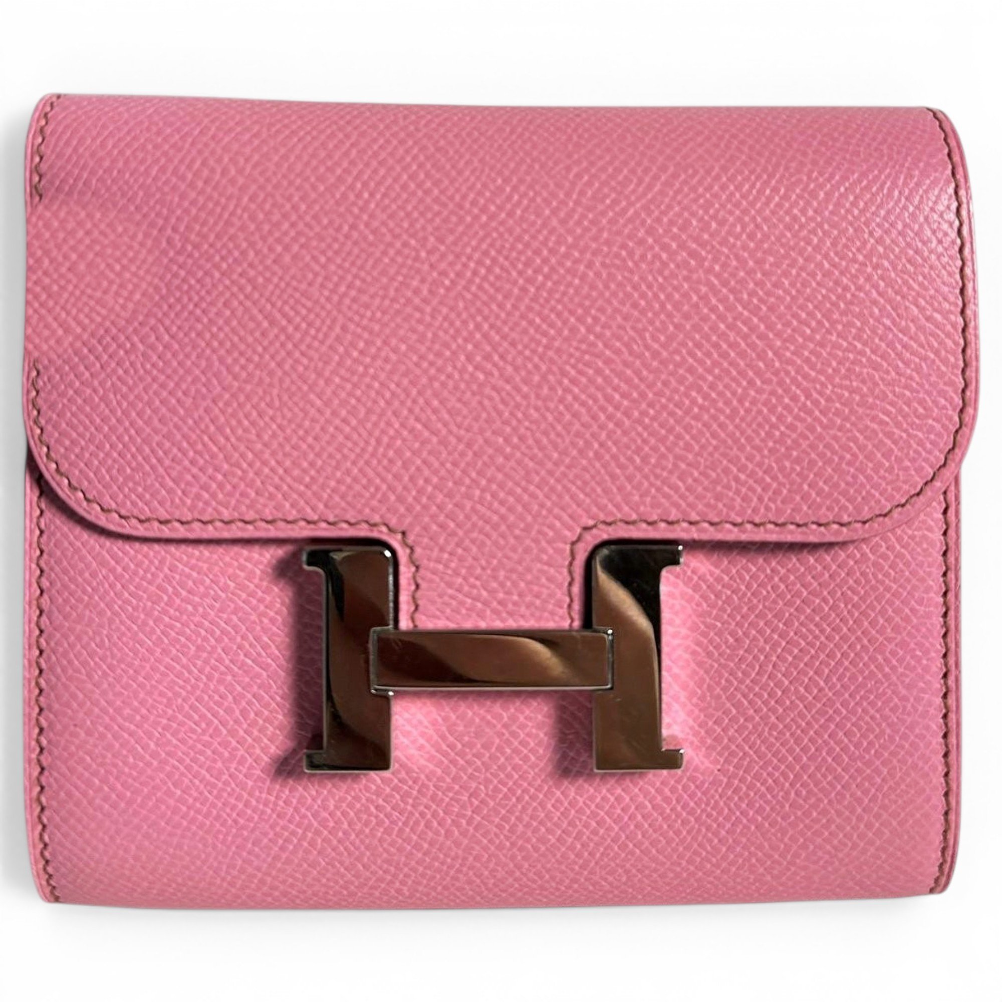 Constance leather clutch bag