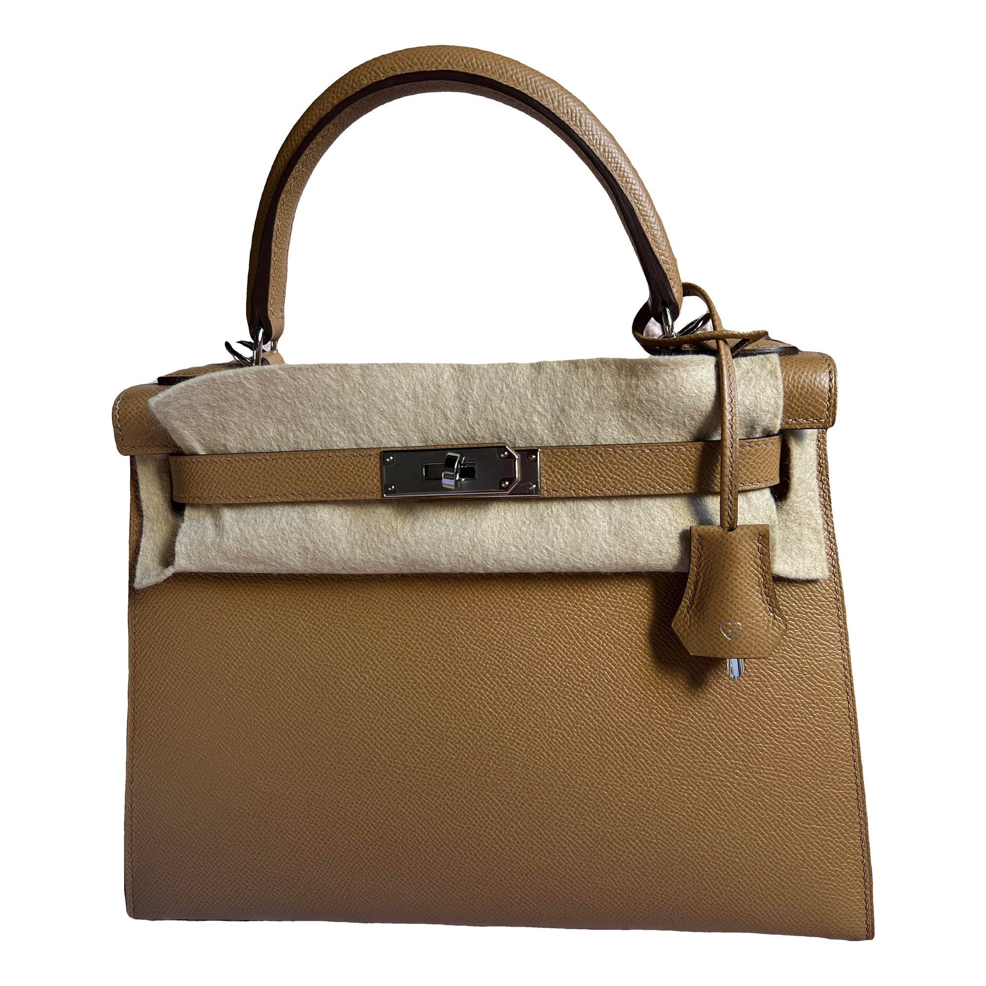 Kelly 28 leather handbag