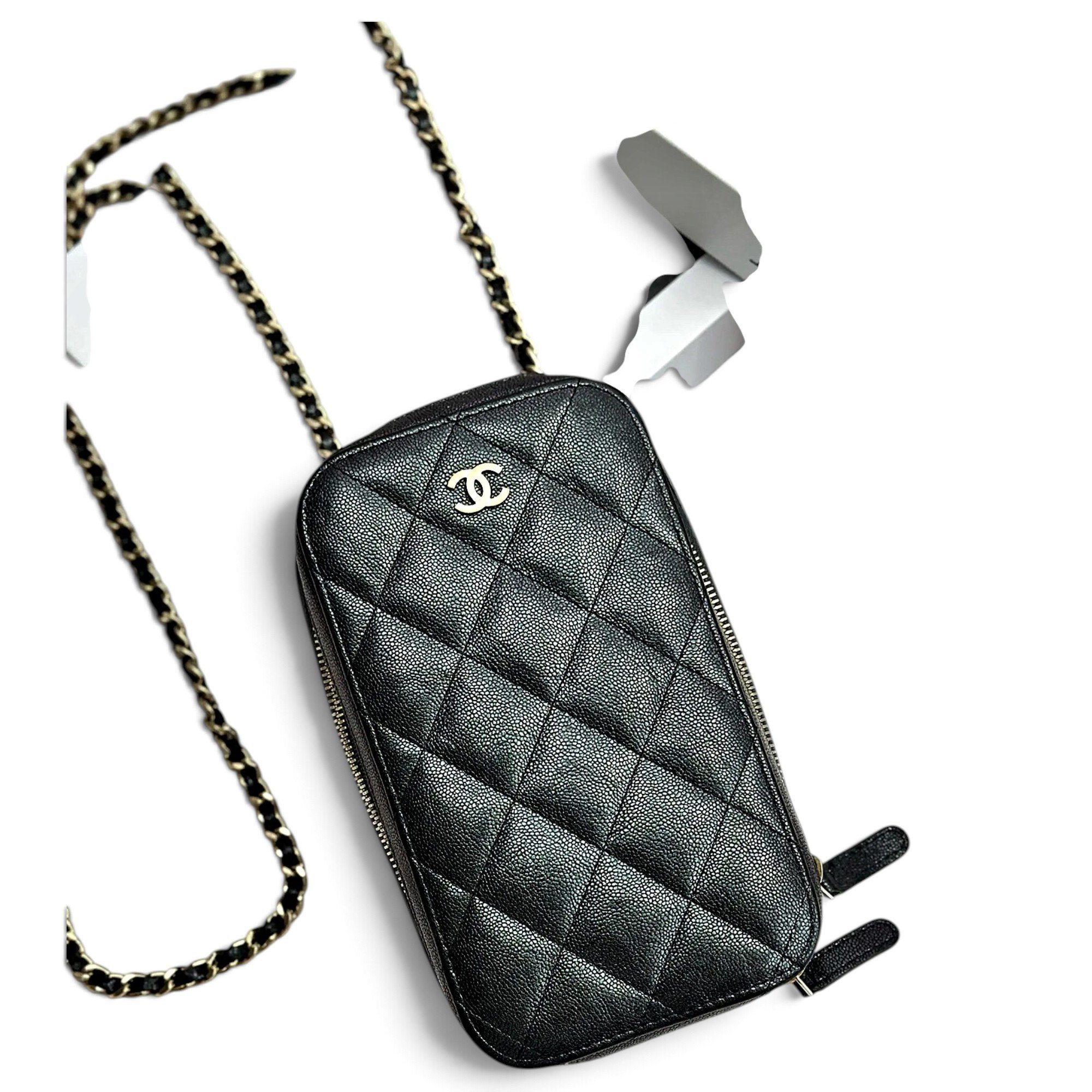 Wallet On Chain Timeless/Classique leather crossbody bag