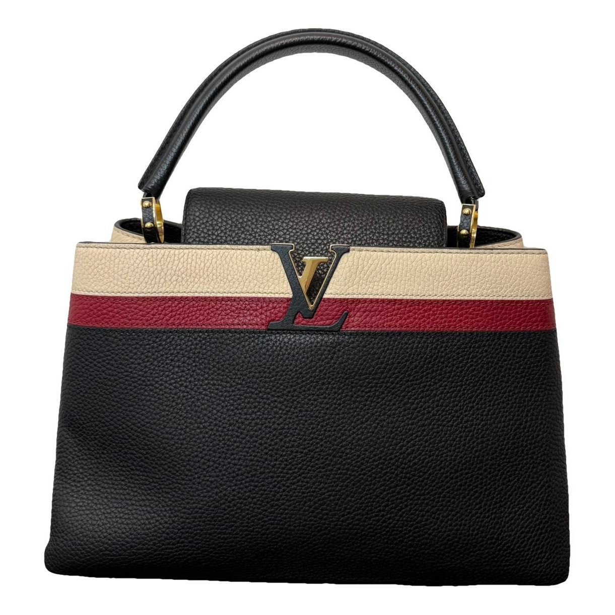 Capucines leather handbag