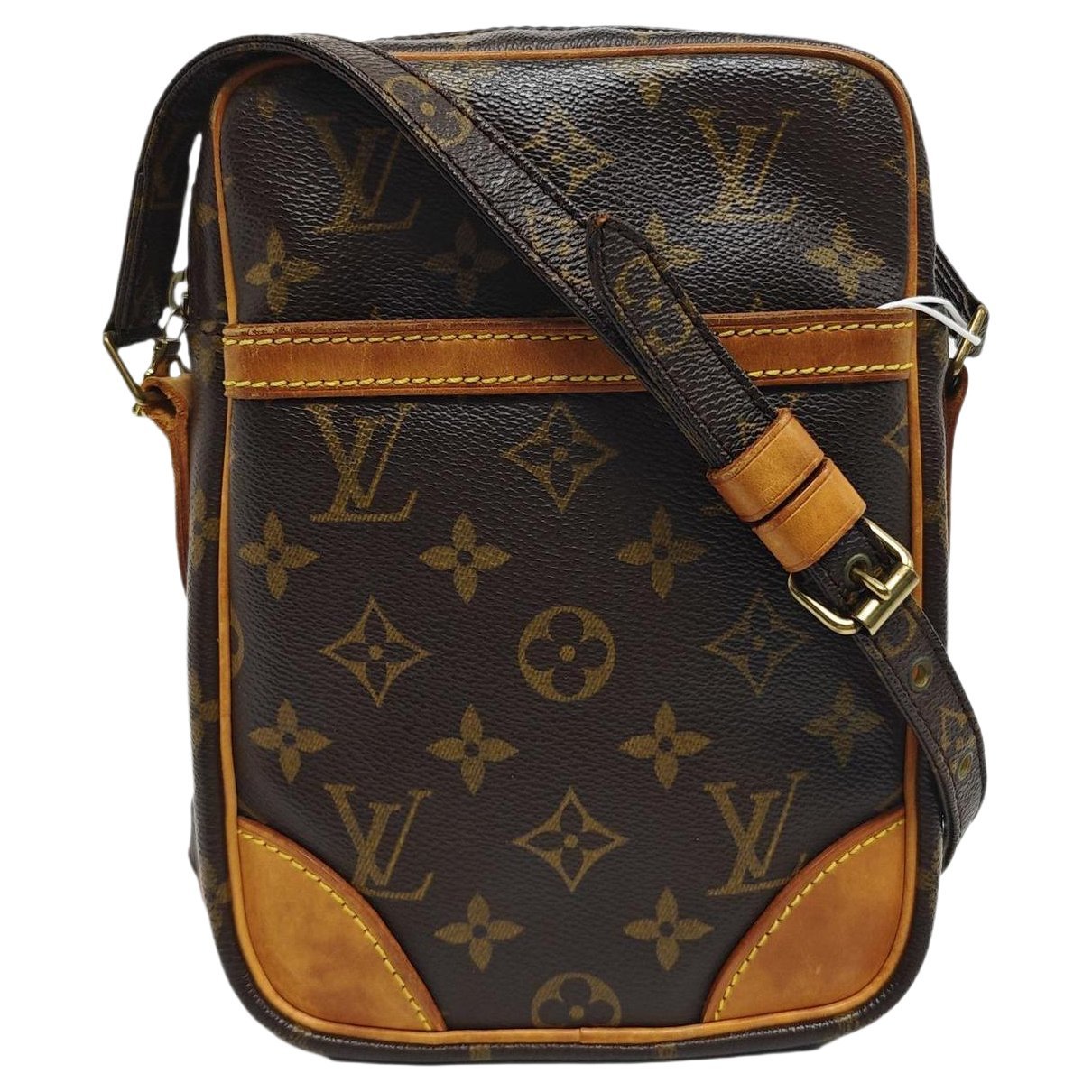 Danube leather crossbody bag