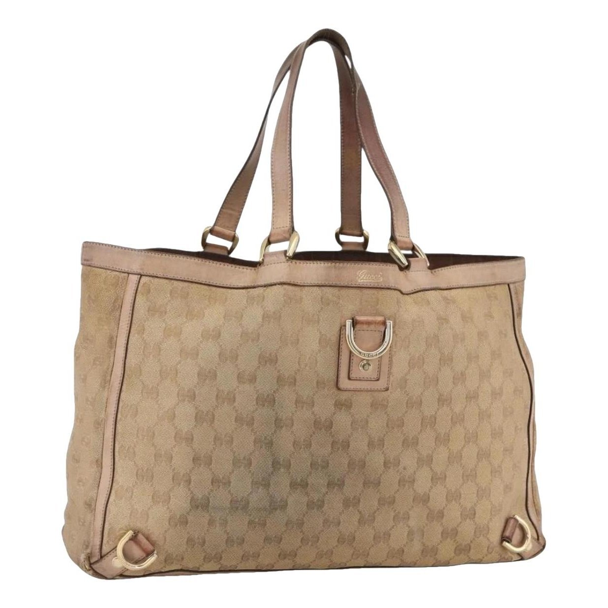 Leather tote