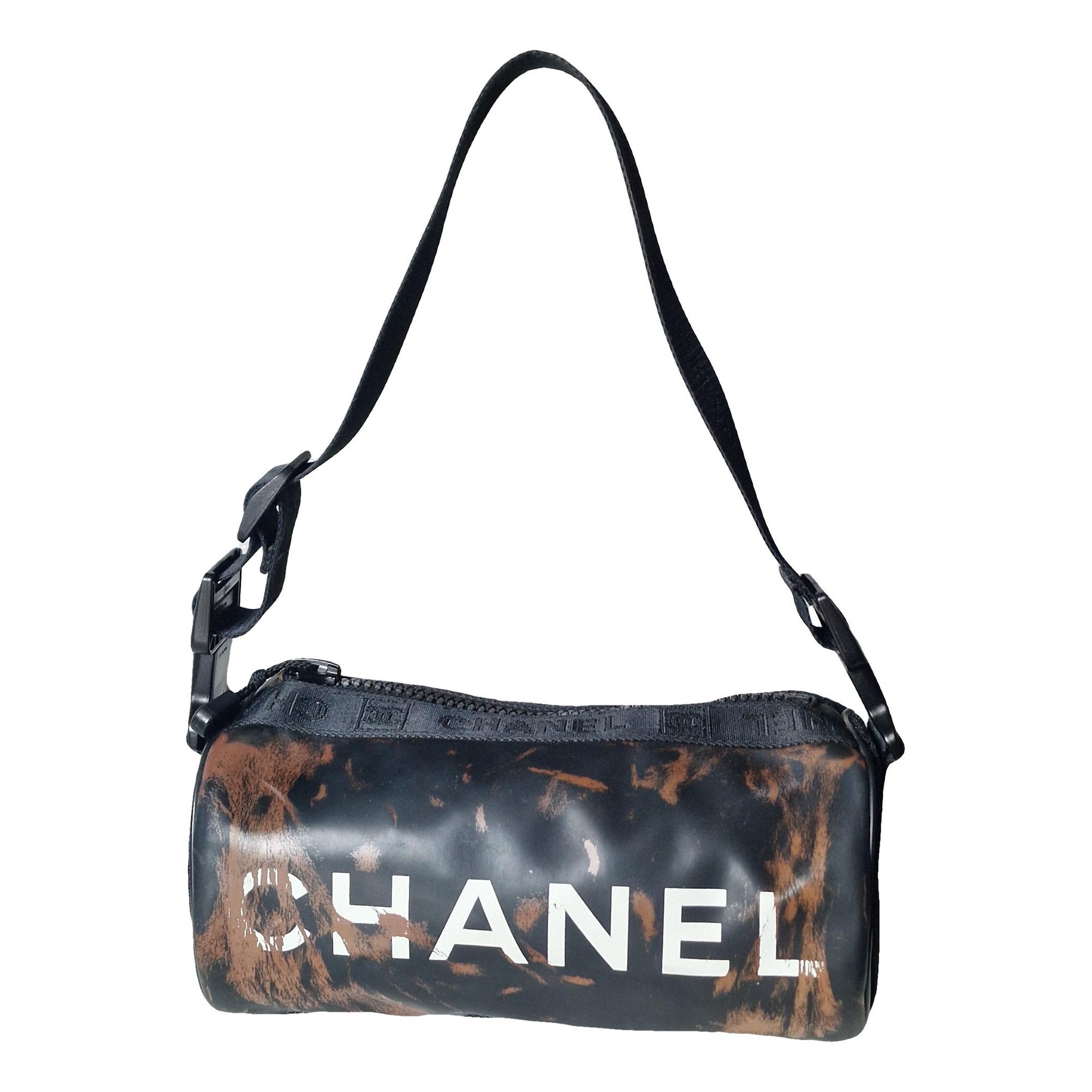 Vinyl handbag