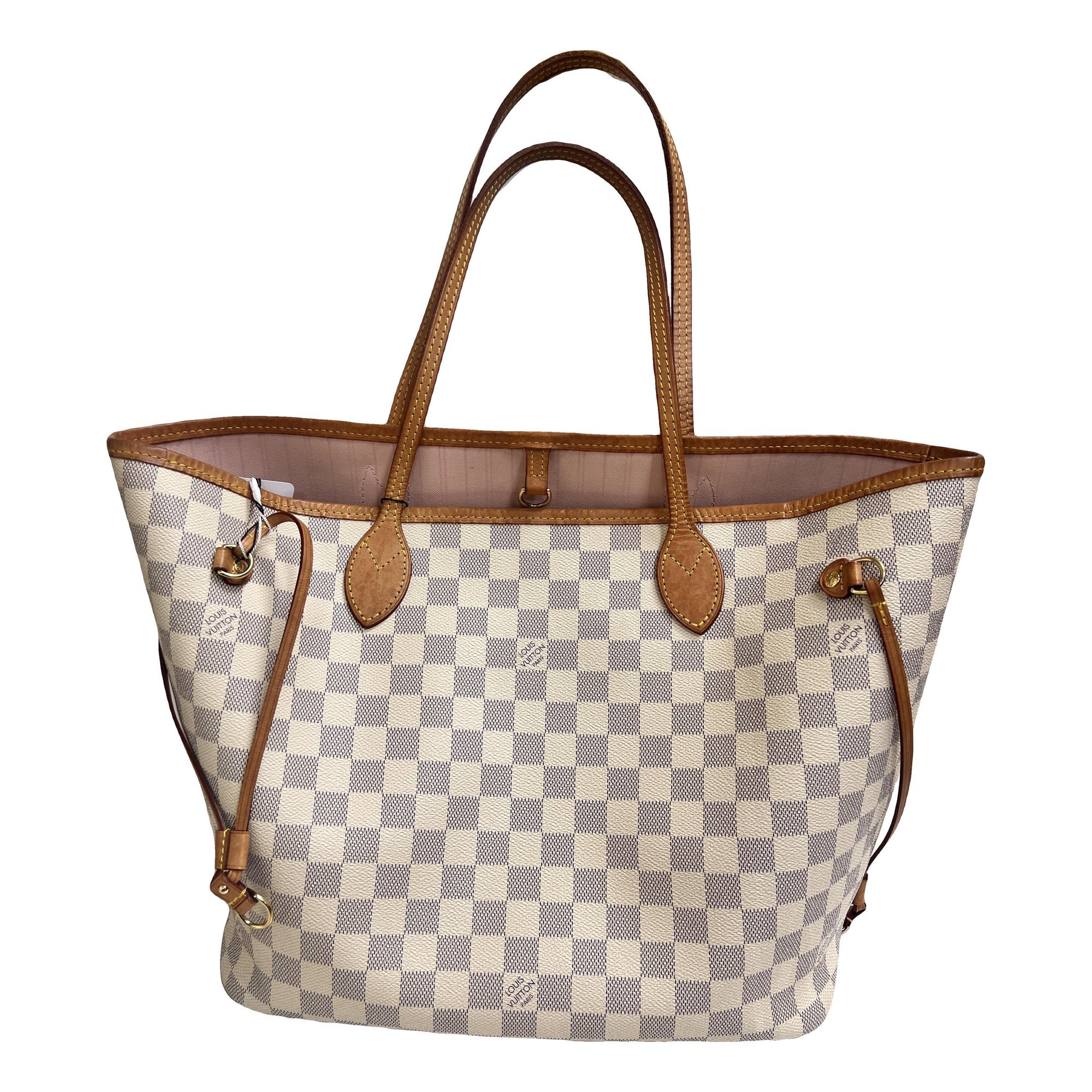 Neverfull leather tote