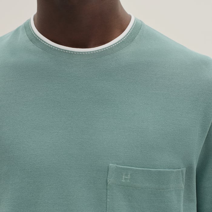 Céladon "Piqures Sellier" T-shirt