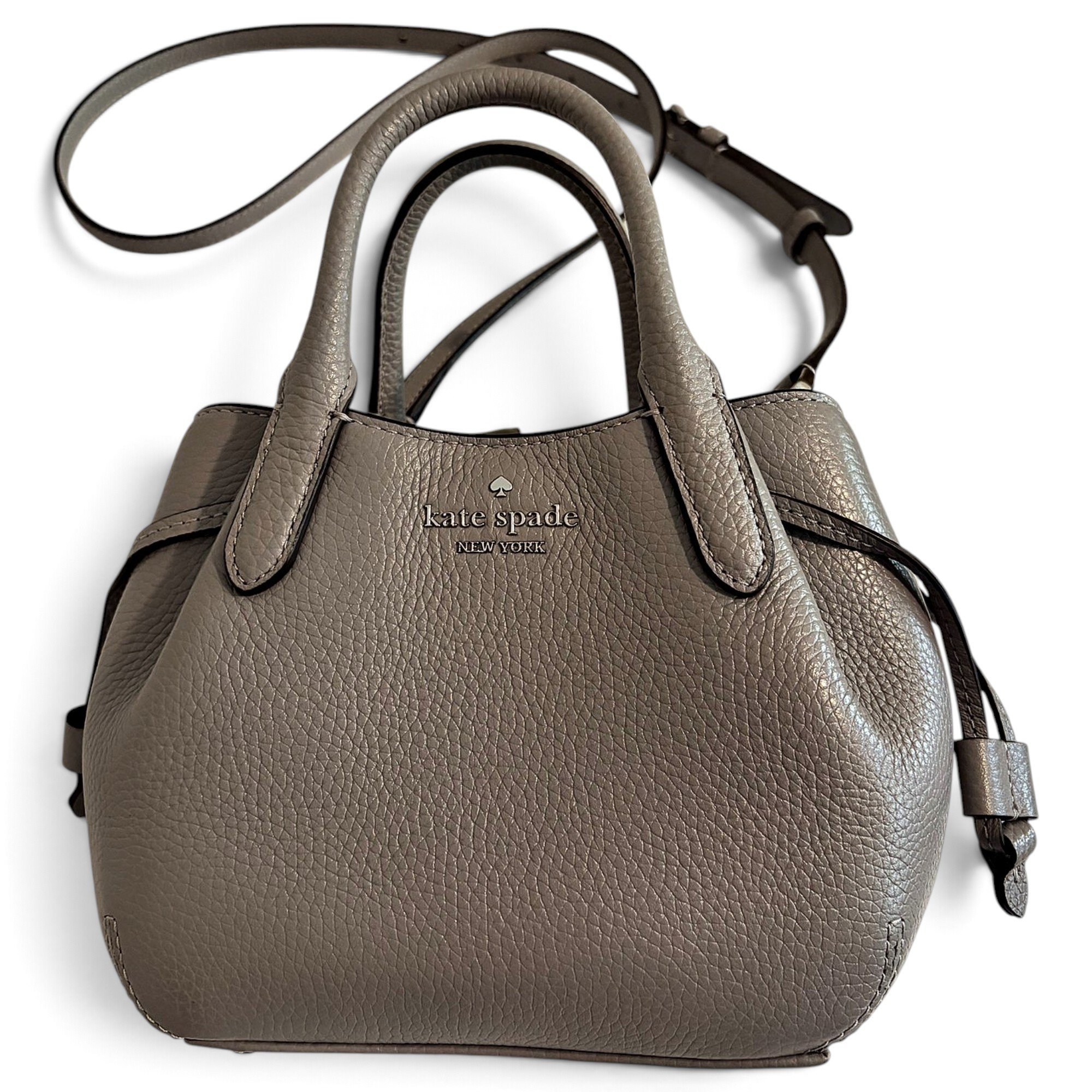 Leather crossbody bag