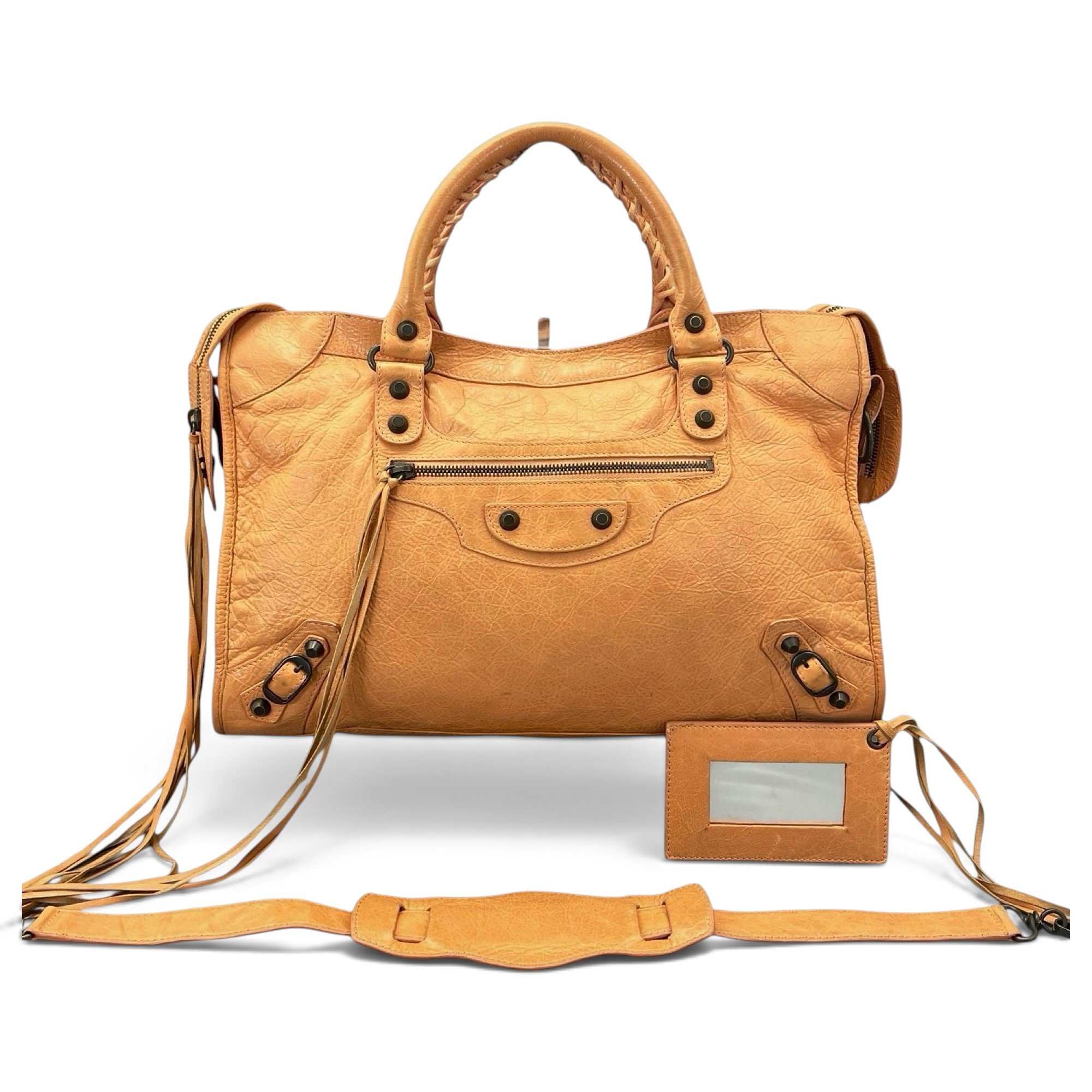 Balenciaga City leather handbag