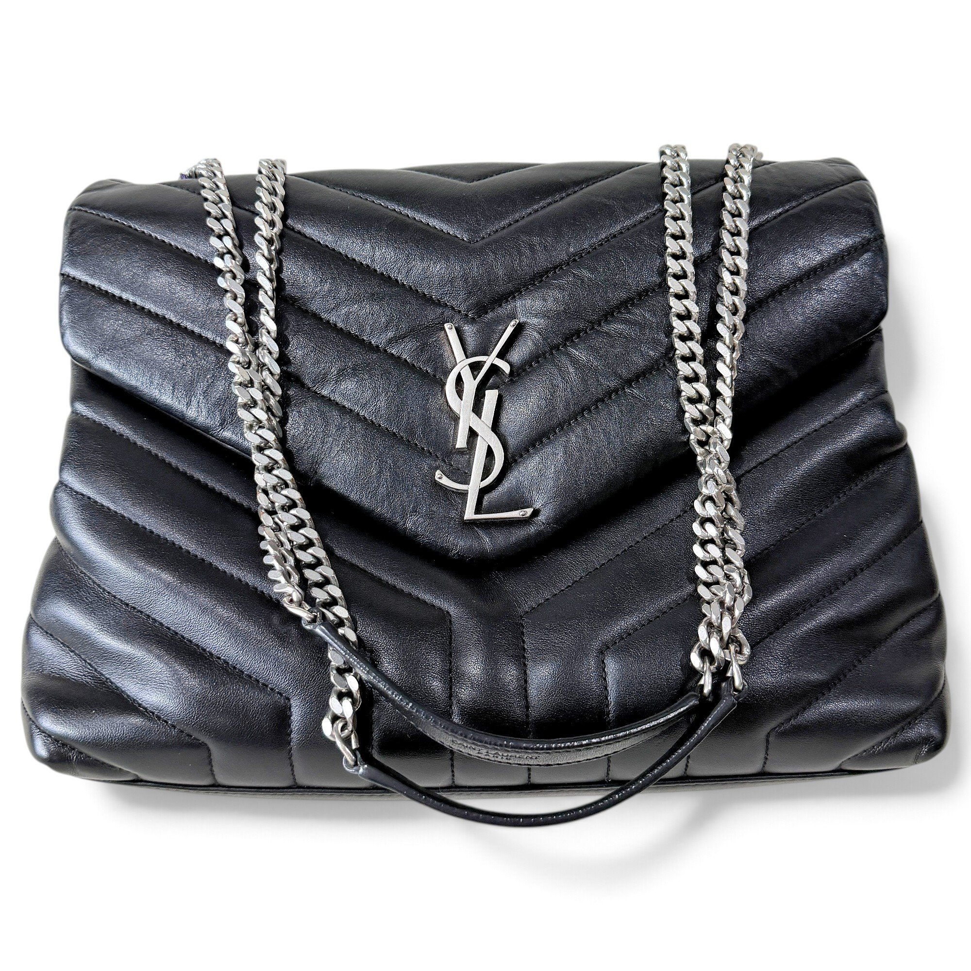 Loulou leather handbag