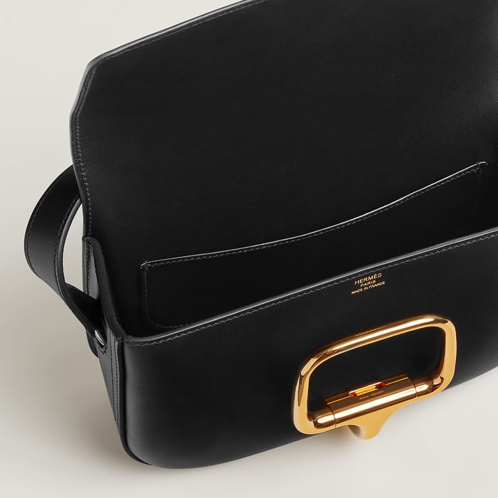Noir Hermès Della Cavalleria Elan Bag