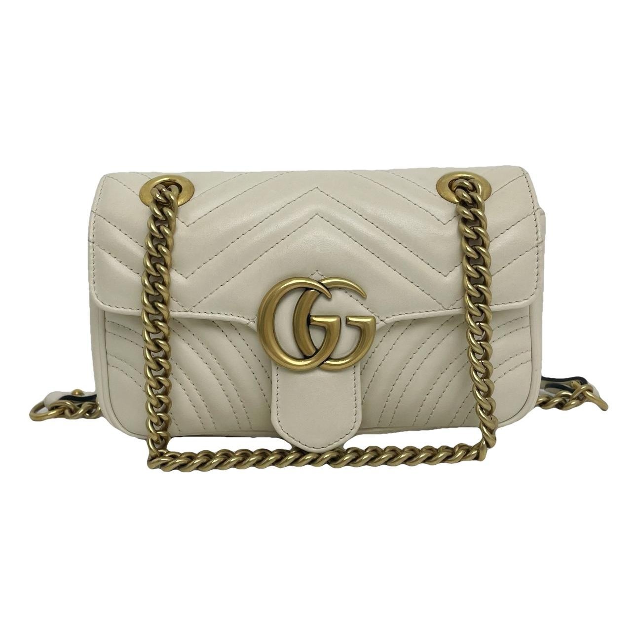 GG Marmont Flap leather handbag