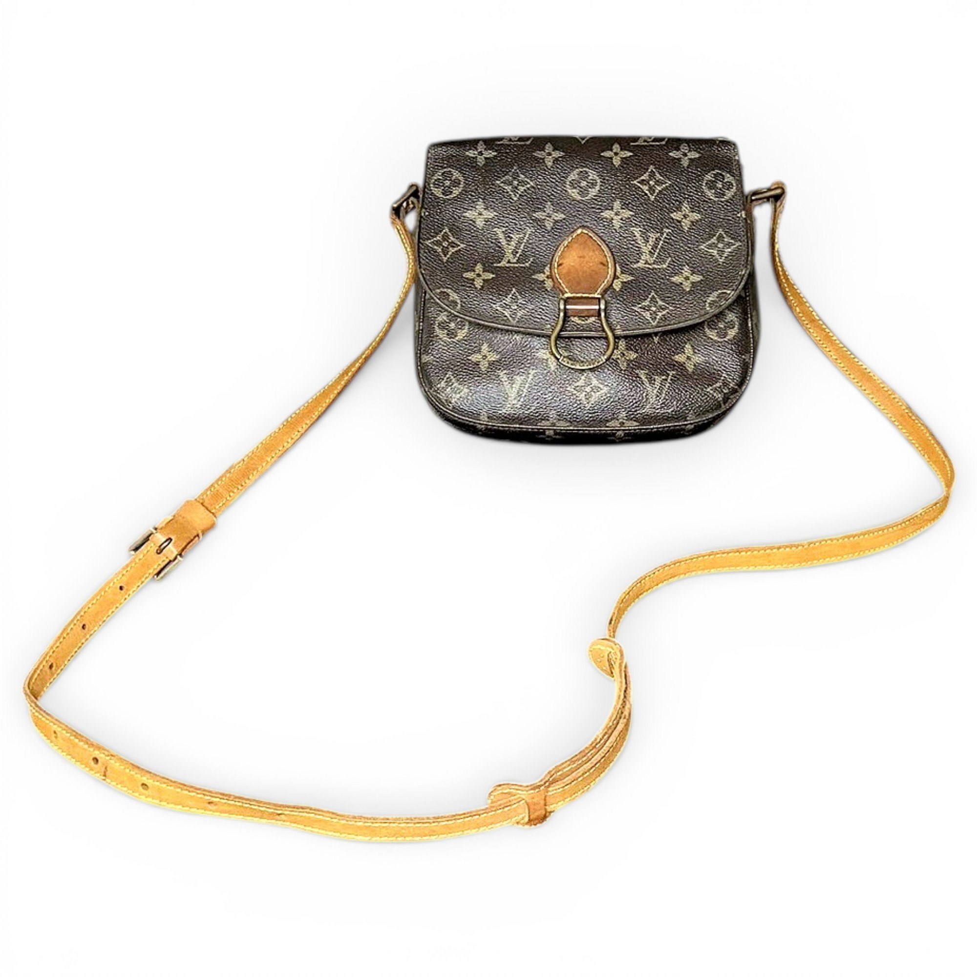 Saint Cloud vintage leather crossbody bag