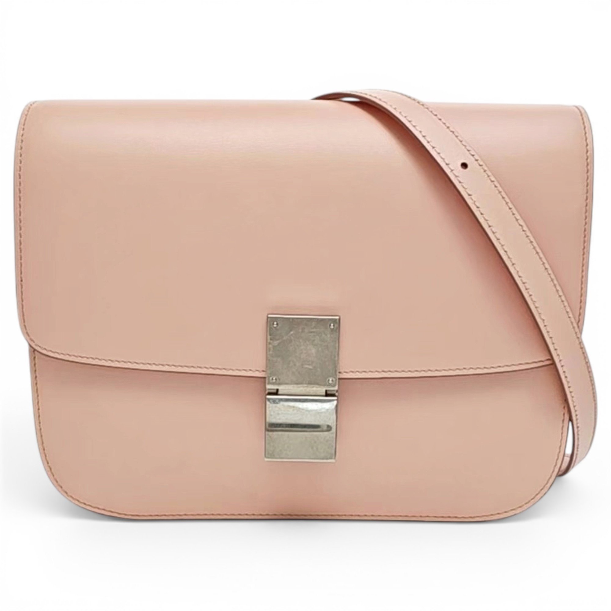 Classic leather handbag