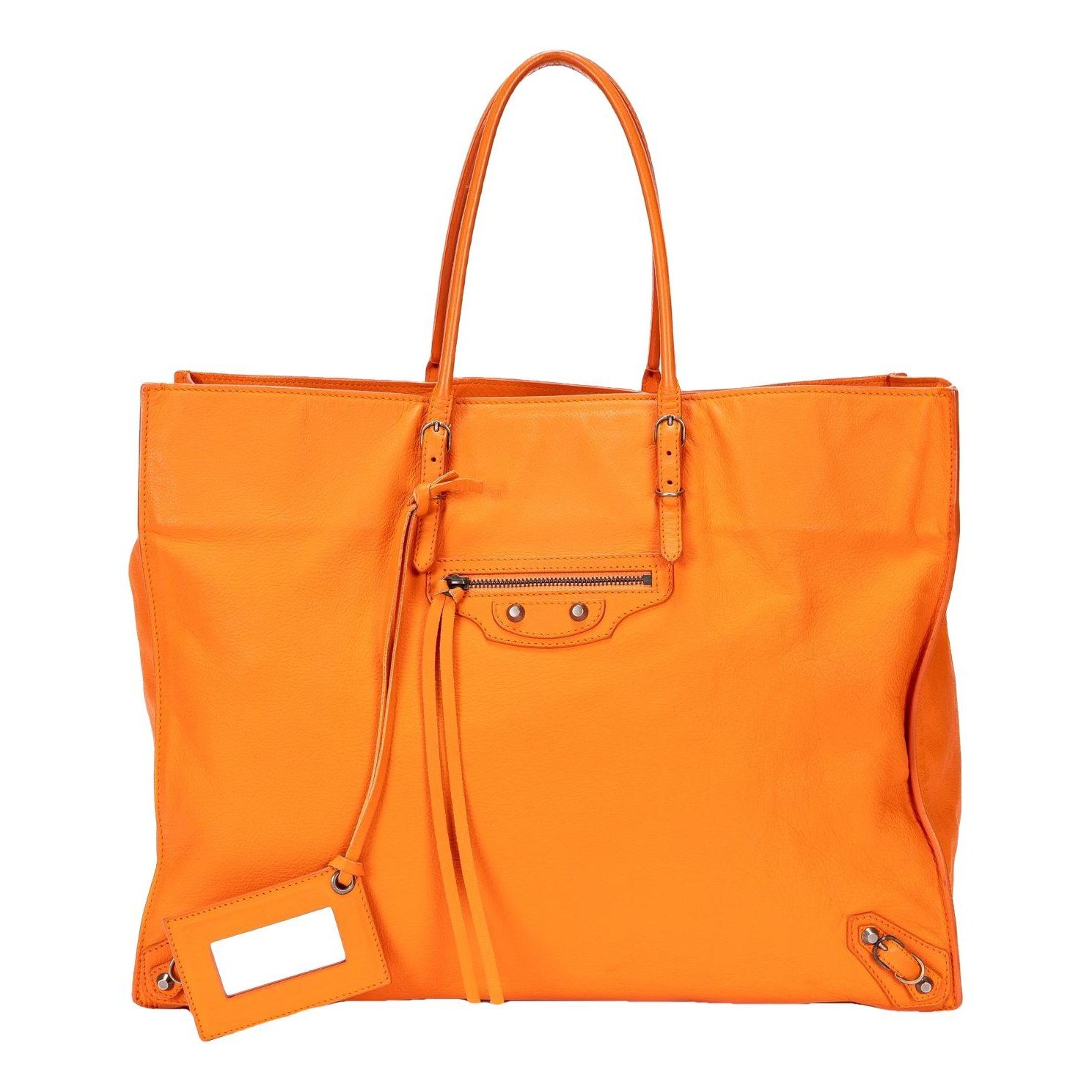 Papier pony-style calfskin bag