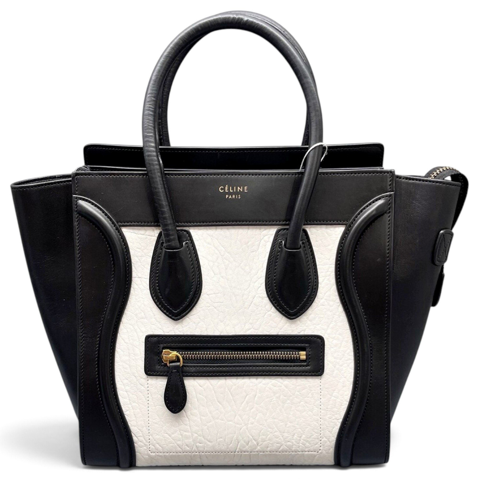 Luggage leather handbag