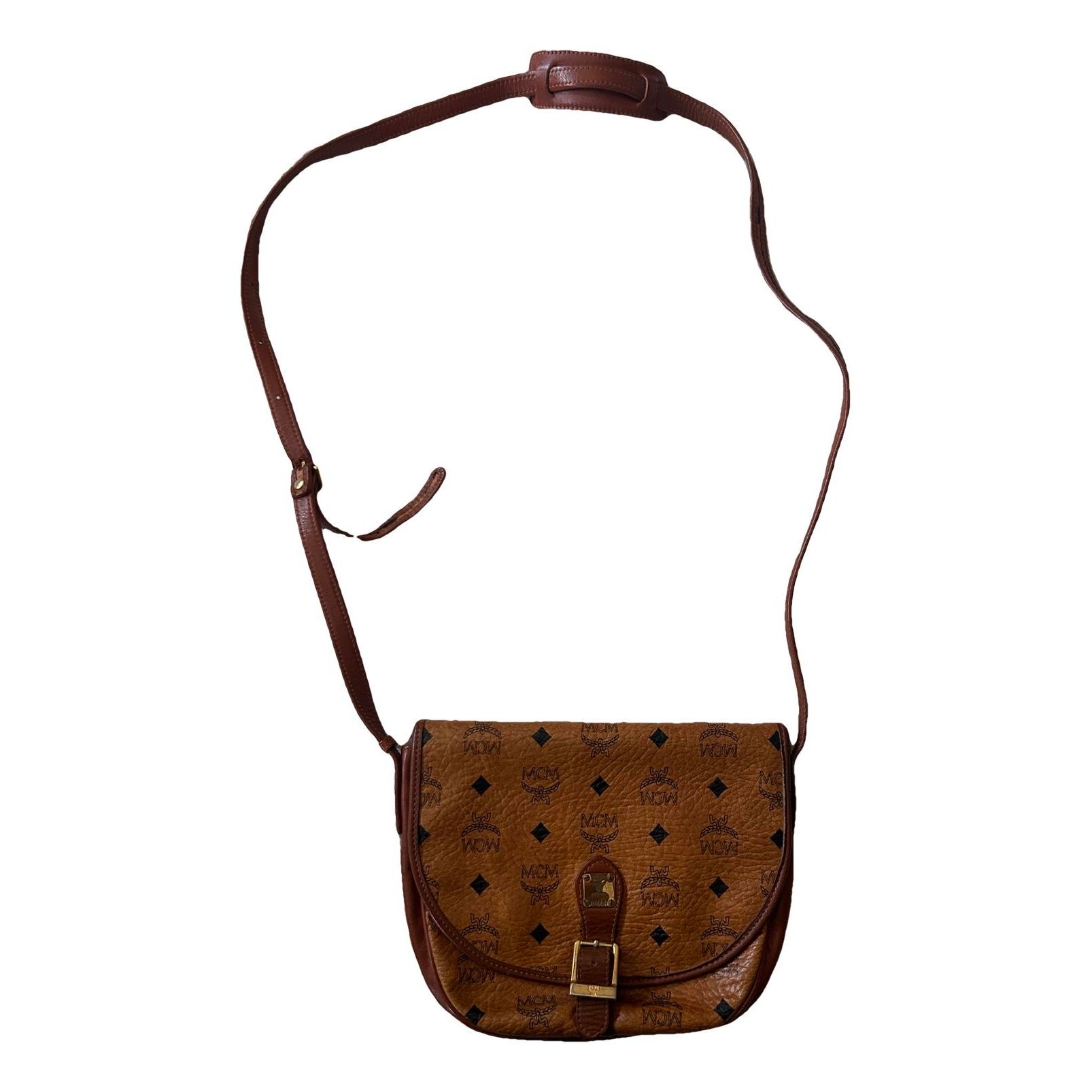 Leather crossbody bag