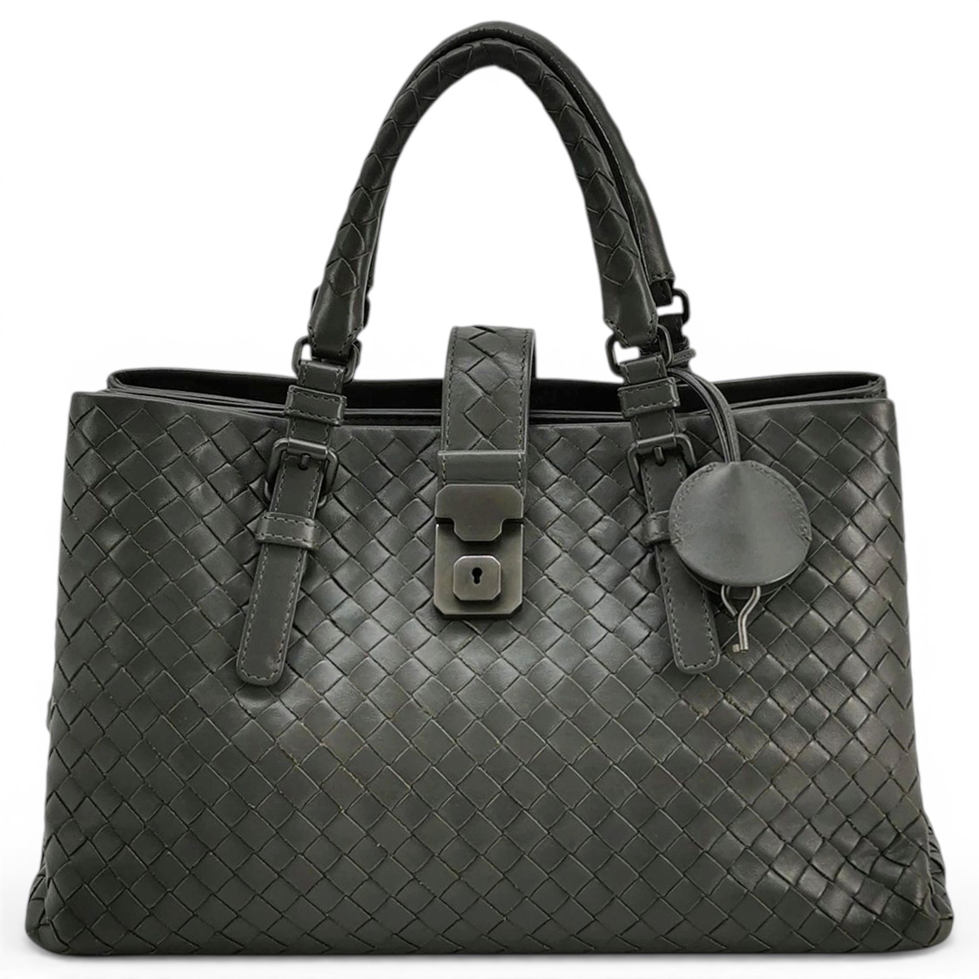 Roma leather tote