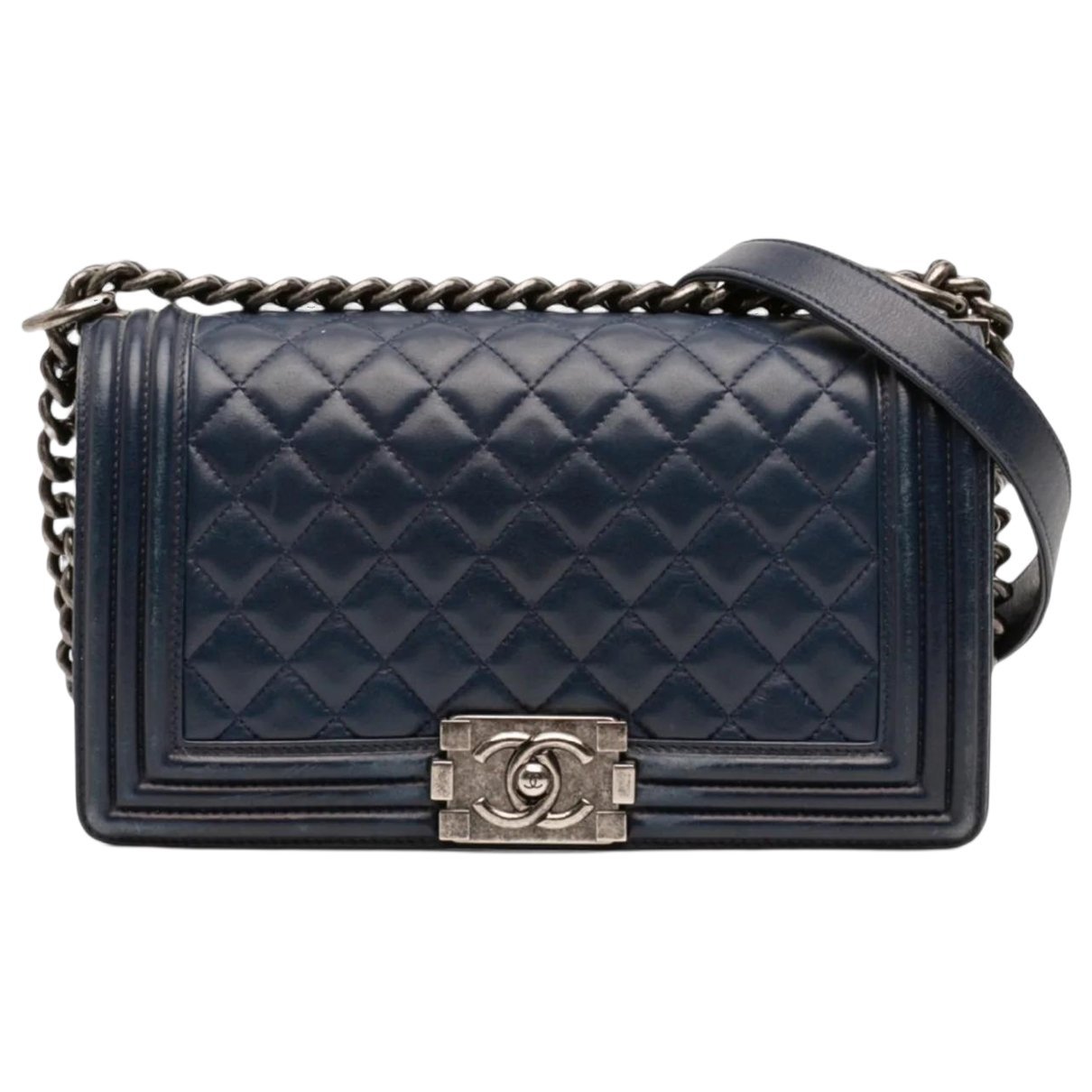 Boy leather crossbody bag