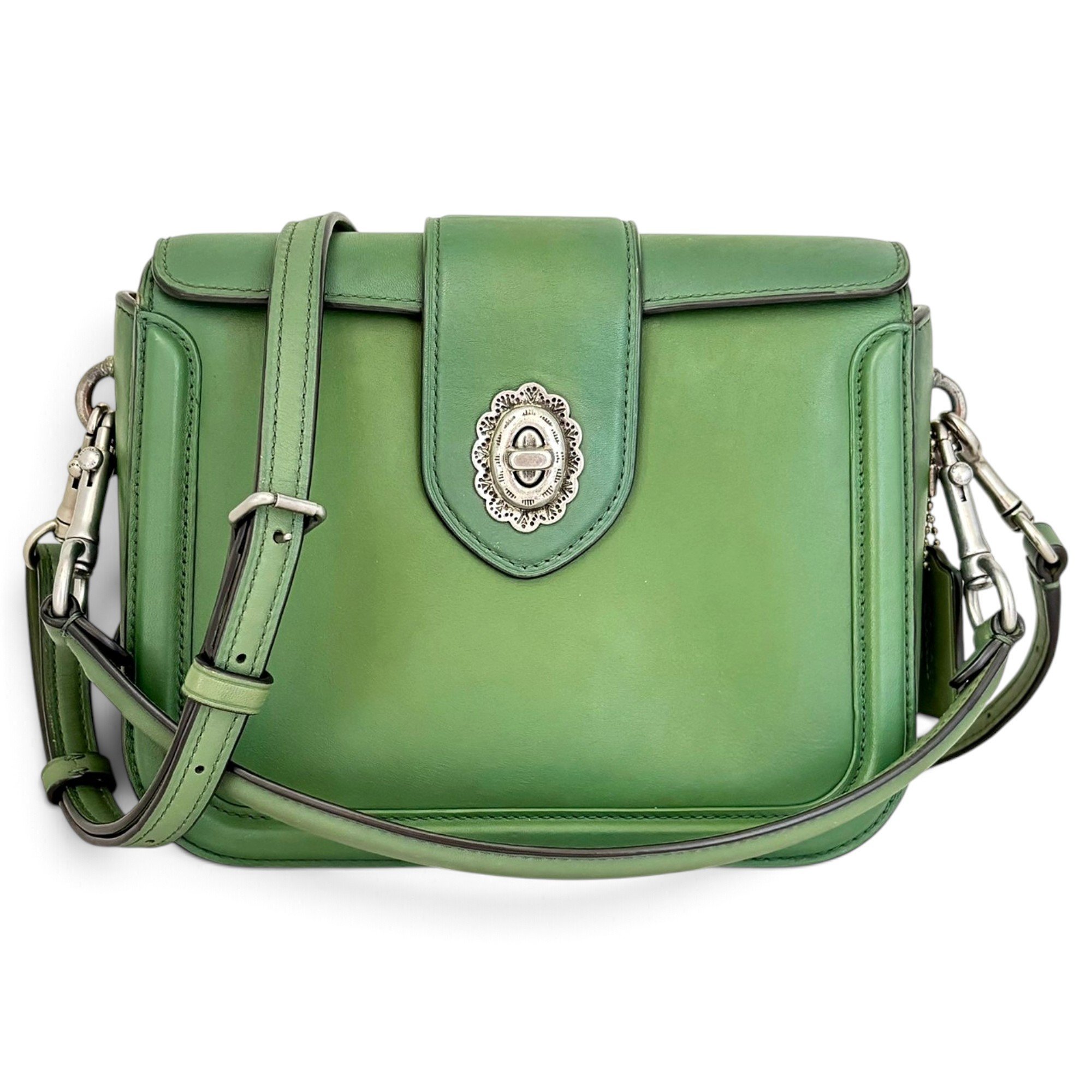 Leather crossbody bag