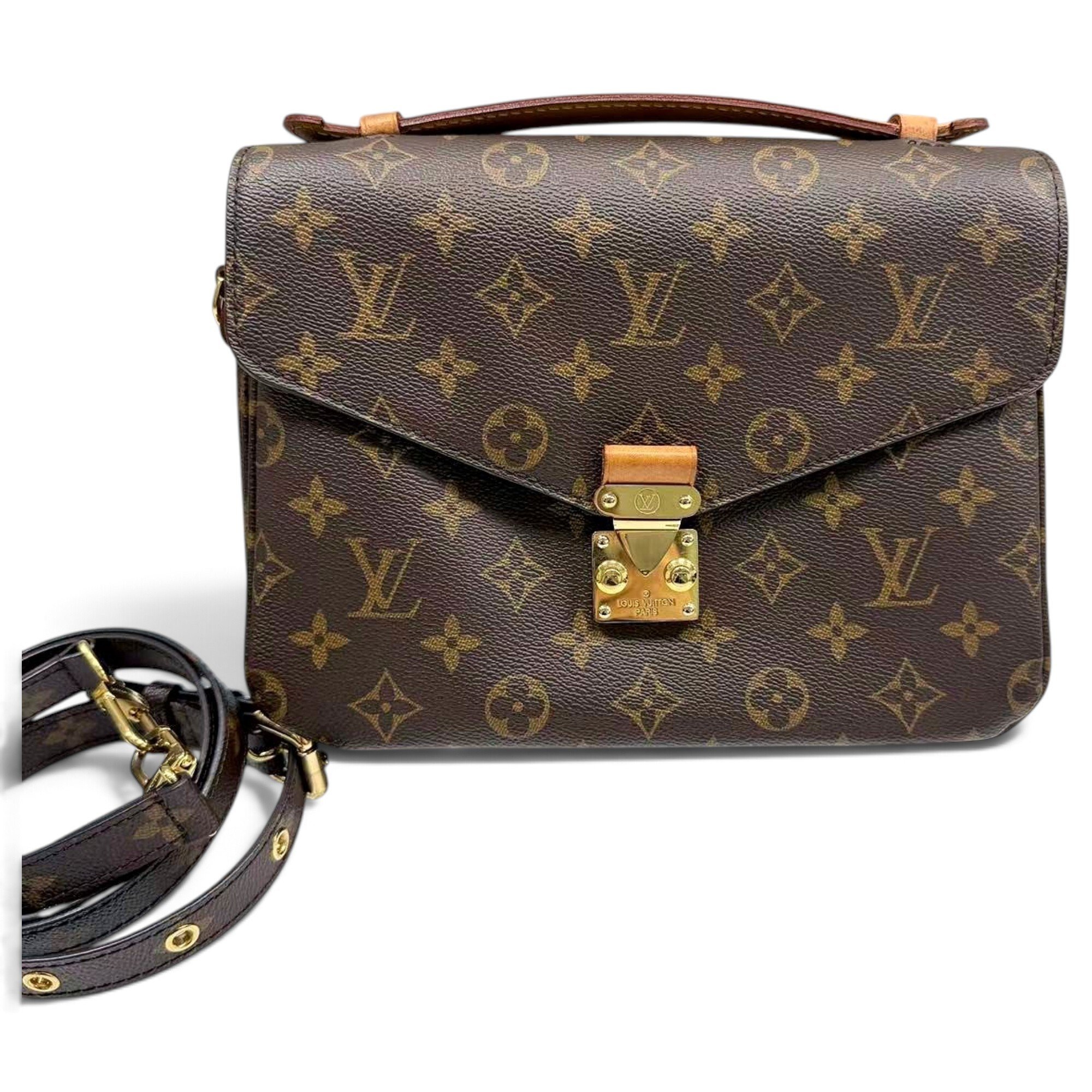 Metis leather handbag