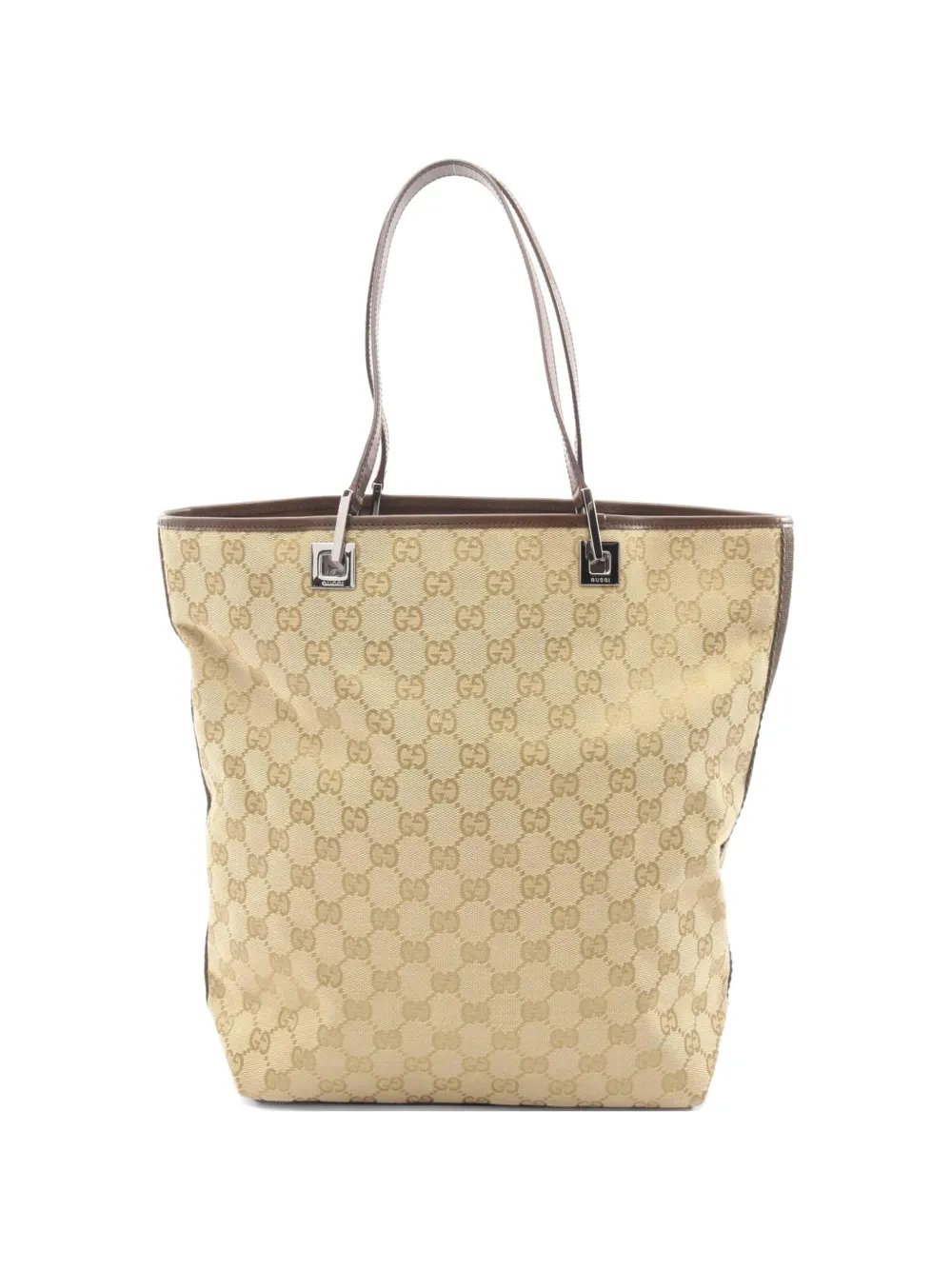 2000s GG canvas tote bag
