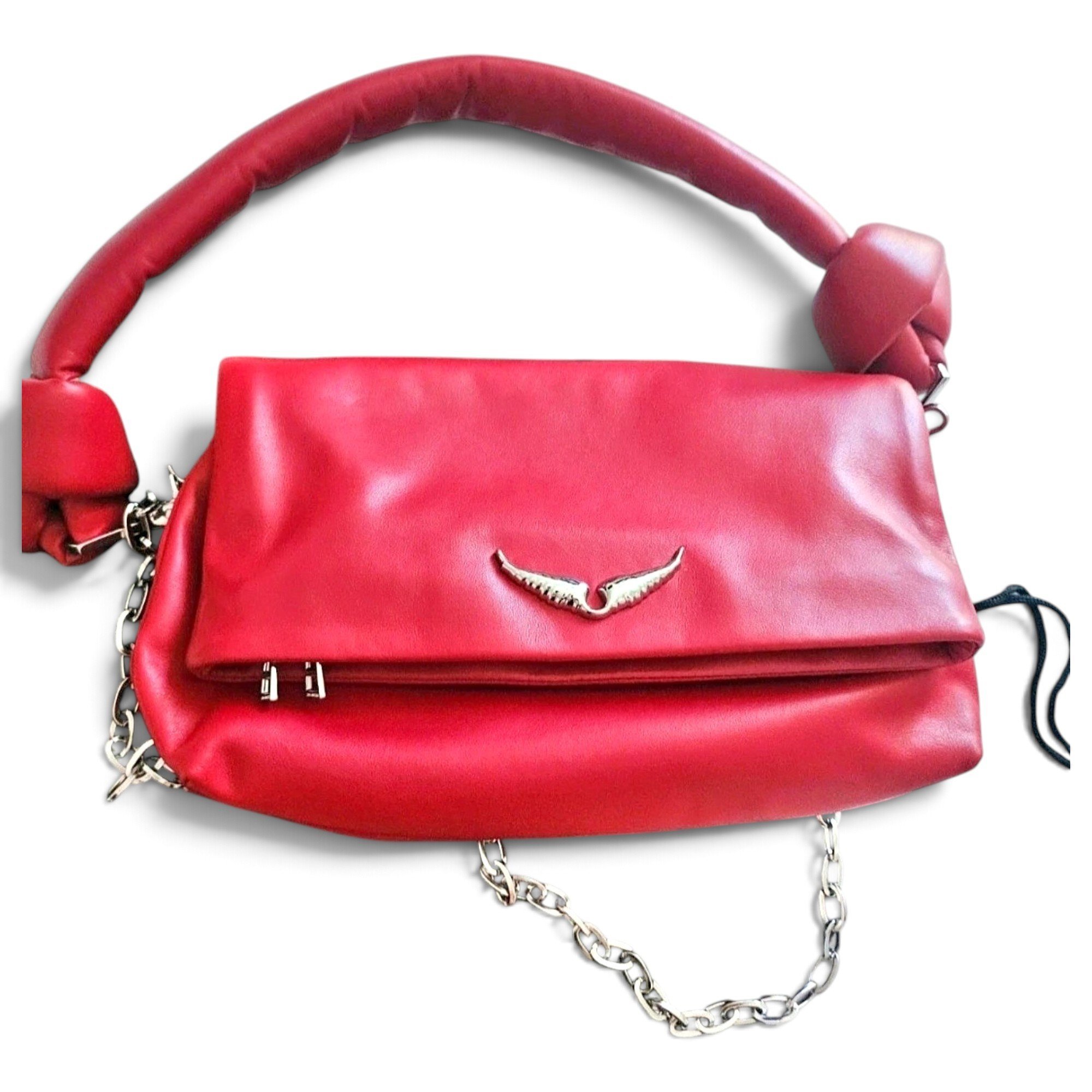 Rock leather crossbody bag