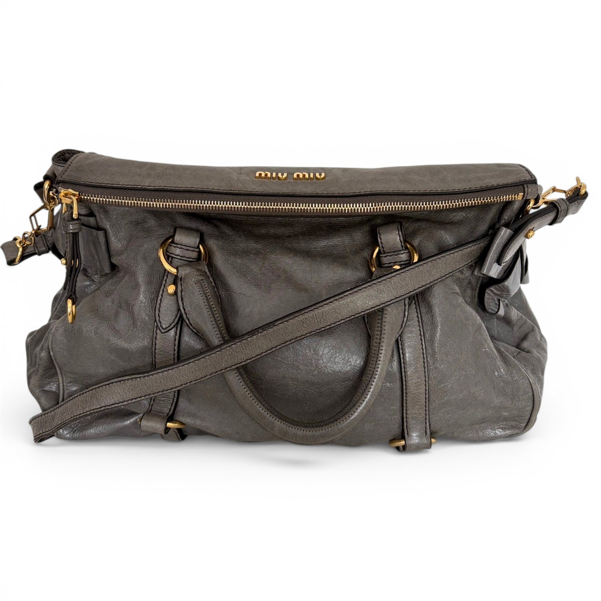 Miu Miu Vitello leather handbag
