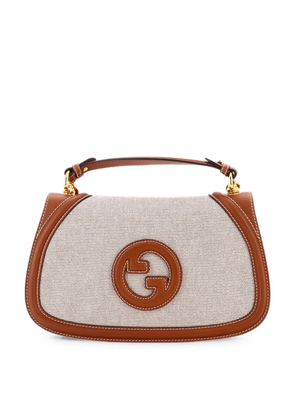Blondie NM Top Handle Bag Canvas with Leather Medium shoulder bag