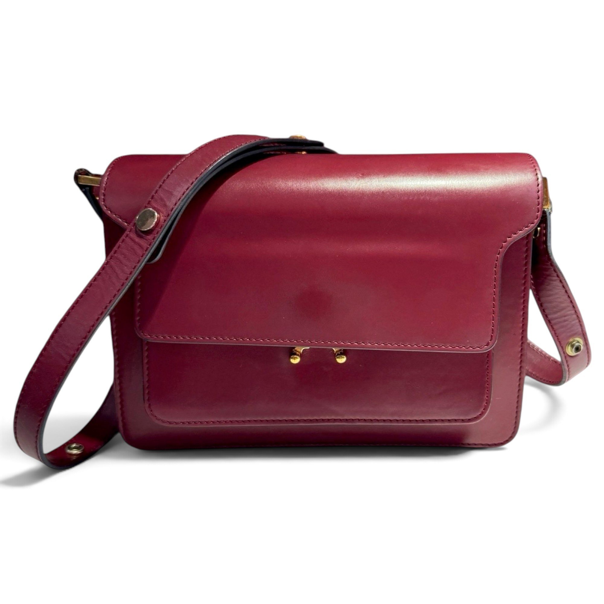 Marni Trunk leather handbag