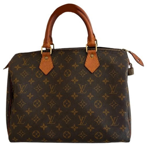 Speedy leather handbag