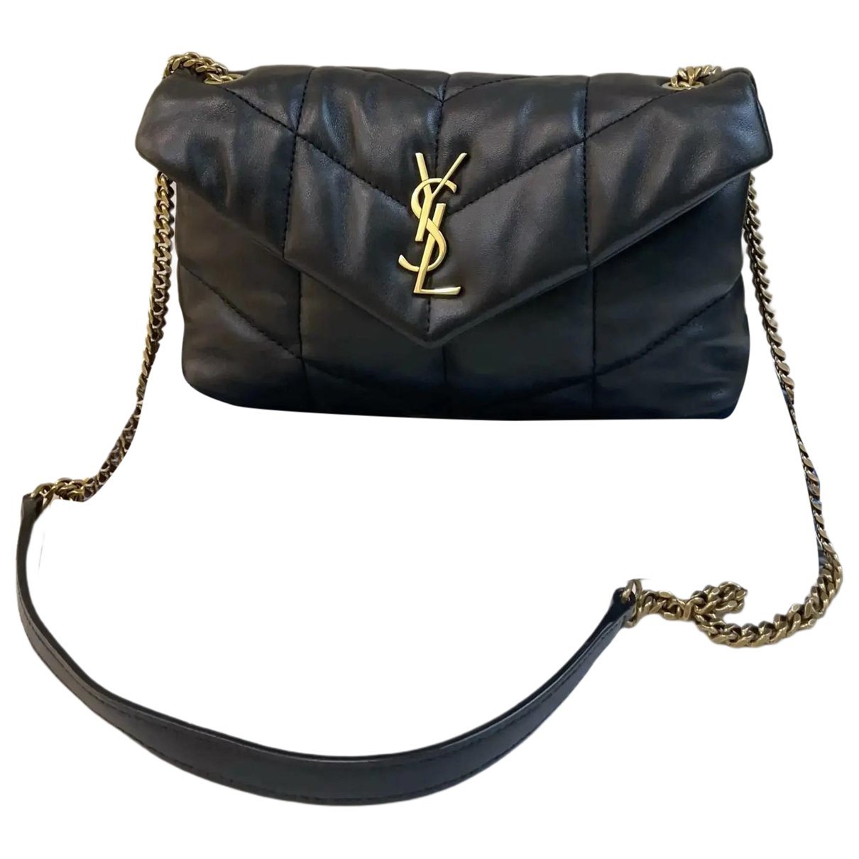Loulou Puffer leather crossbody bag