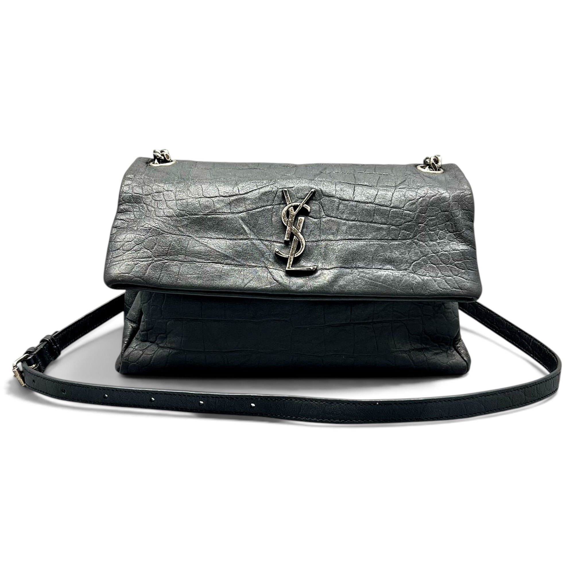 Niki leather crossbody bag